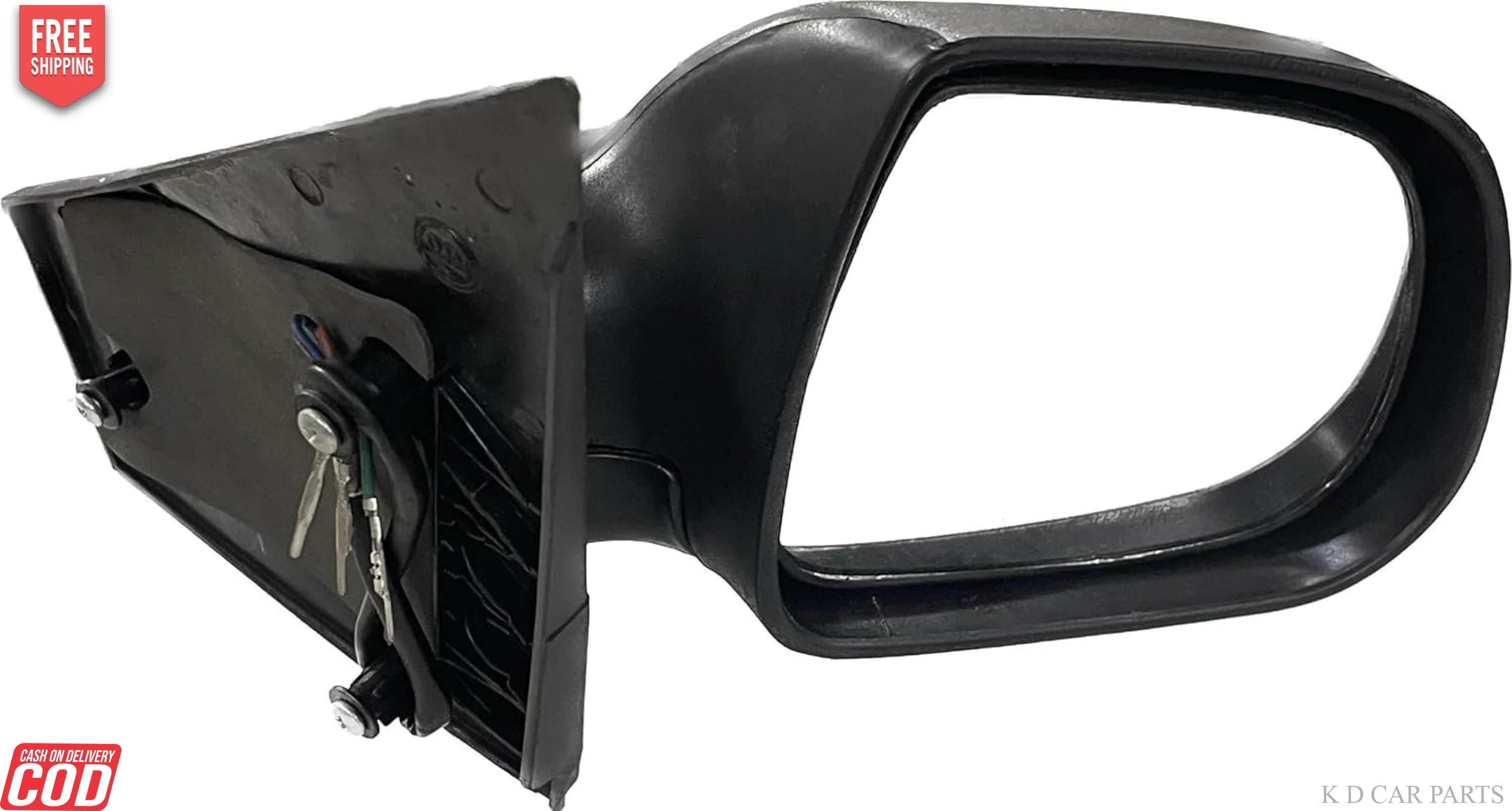 K D Side/Door Mirror for Tata Indica Vista/Manza MOTORISED with coupler