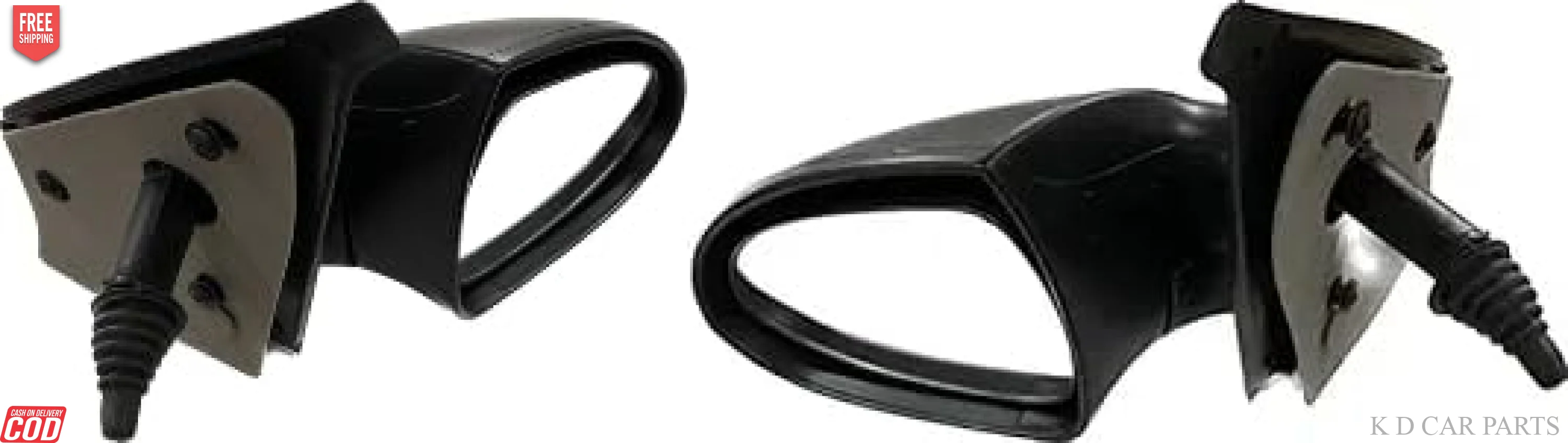 K D Side/Door Mirror for Tata Indigo/Indica Chrome Adjustable(Black) - Image 11