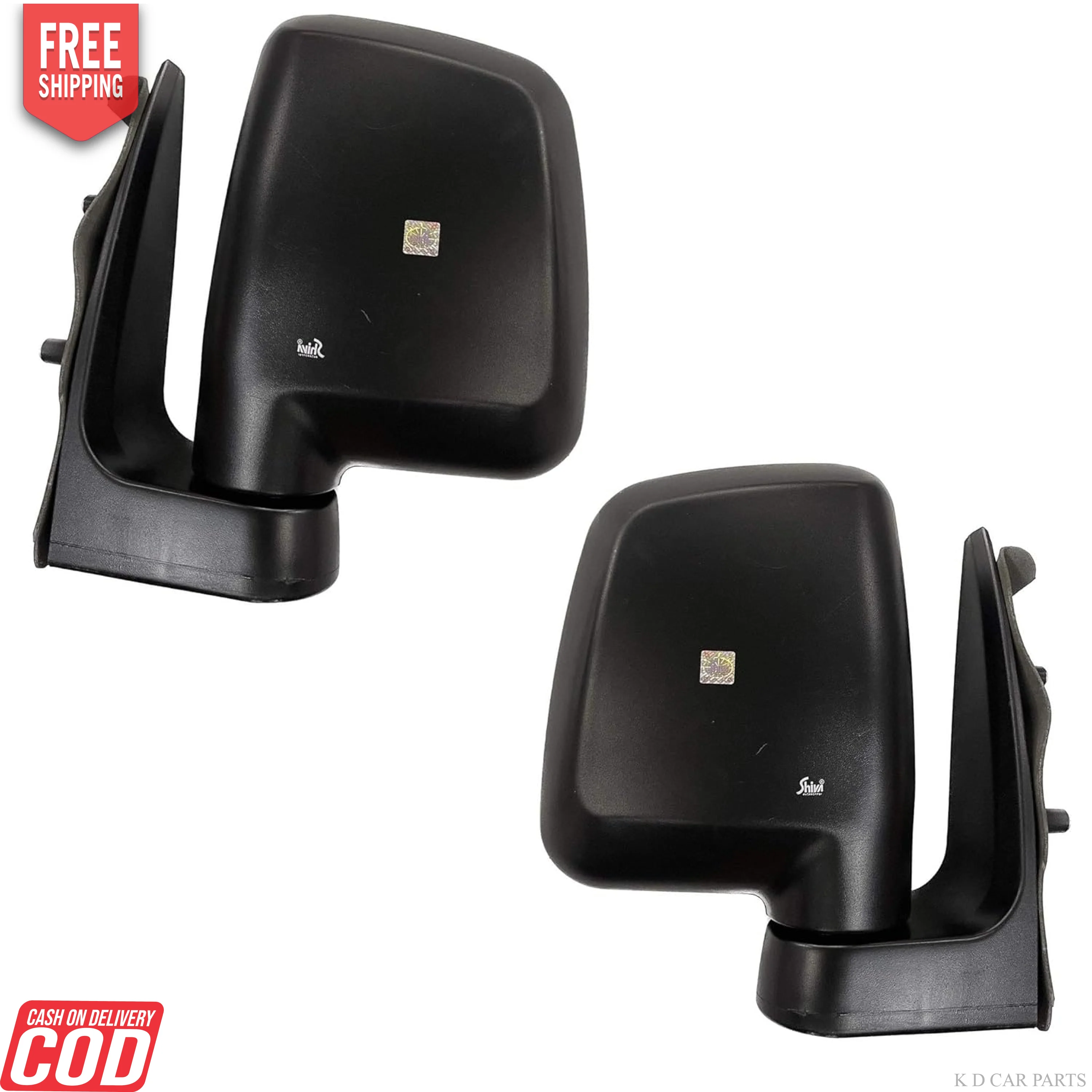 K D Side/Door Mirror for Tata Super Ace (Black) - Image 2
