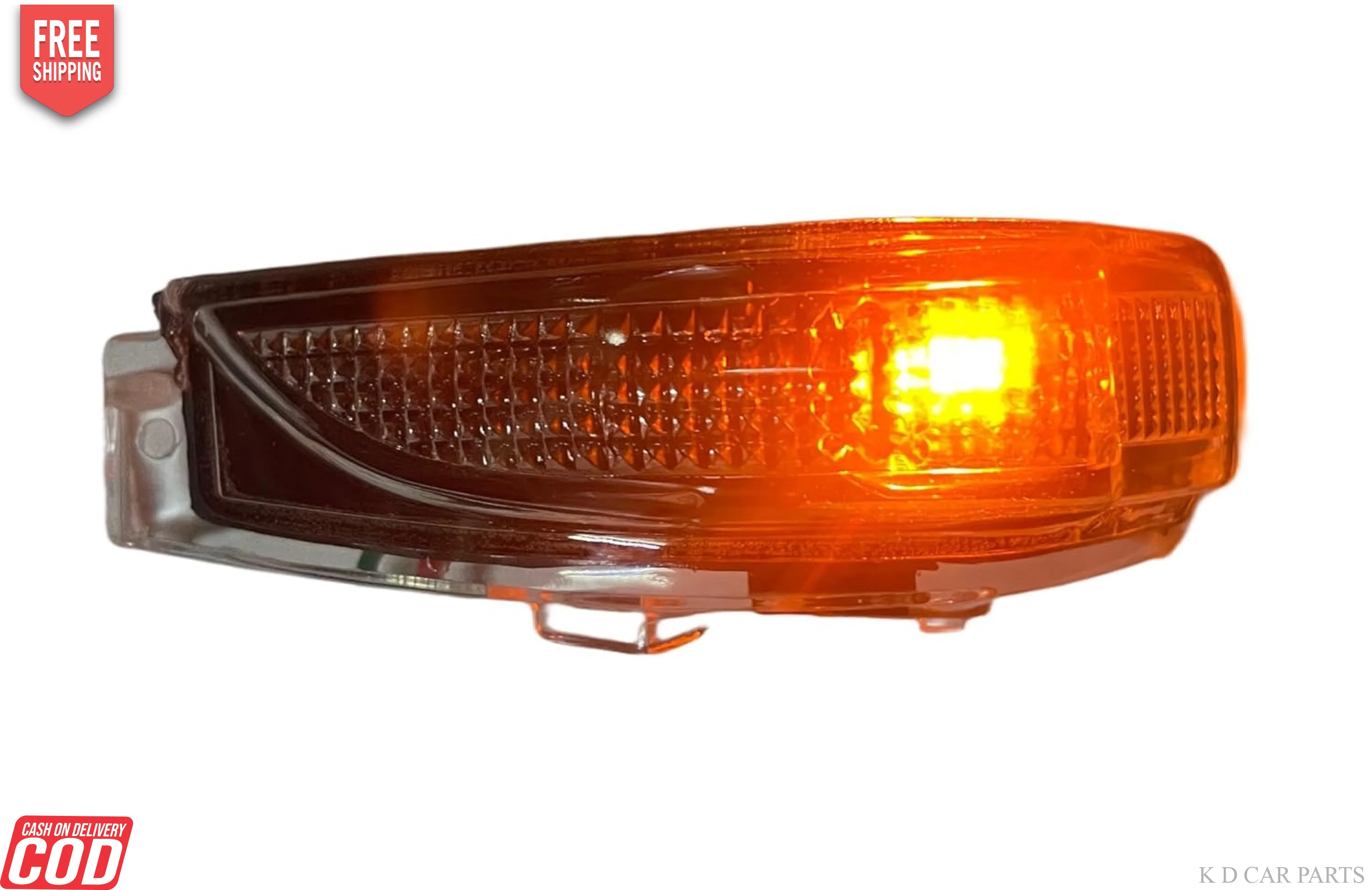 K D Side/Door Mirror Indicator for Toyota Etios/Etios Cross/Etios Liva/Etios Platinum (2010-2020) / Yaris (2018-2021) - Image 3