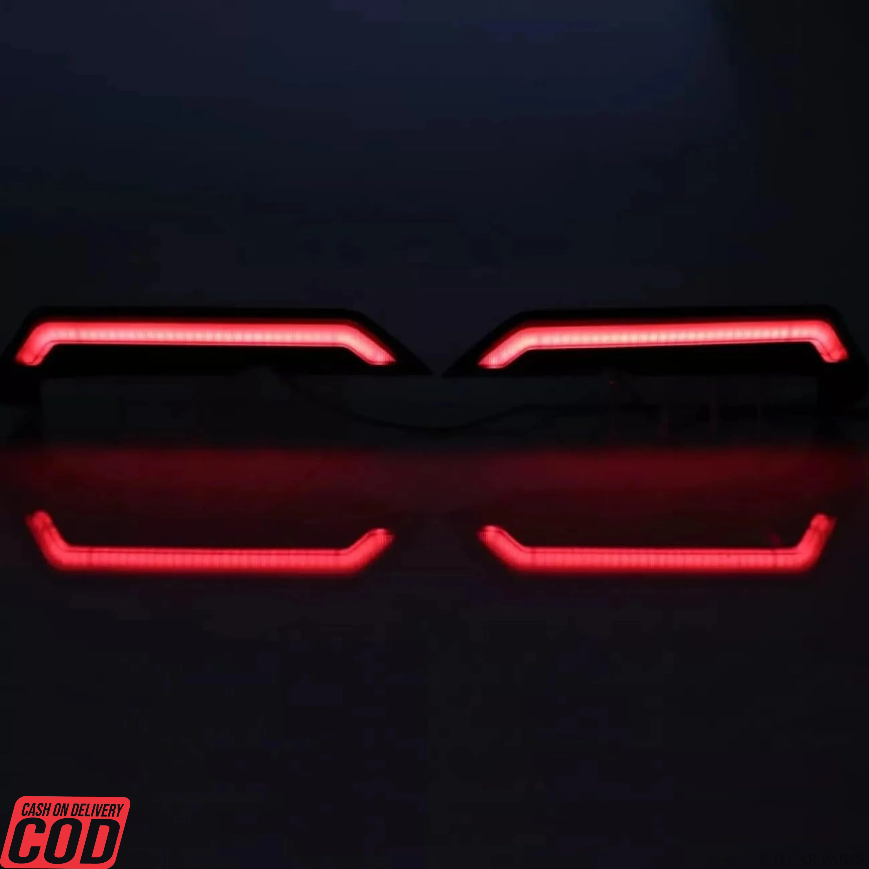 K D Stylish Spoiler Type LED Lights, Roof Lights for Mahindra Thar,Thar Roxx & Suzuki Jimmy 2020, Matrix Function, ABS Quality DRL Type Indicator Lights