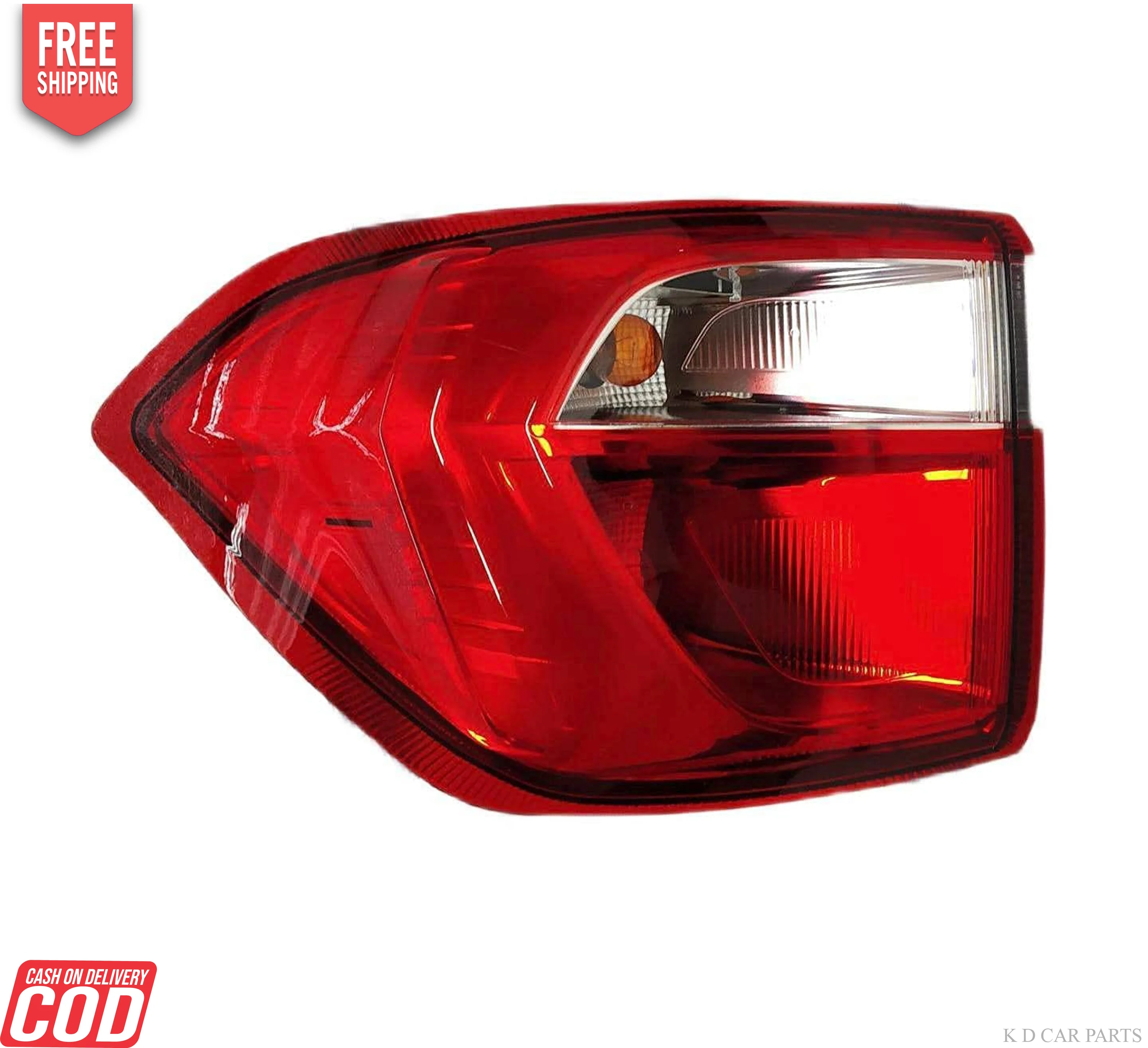 K D Tail Light/Back Light Assembly For Ford Ecosport 2013-2021, Halogen - Image 4