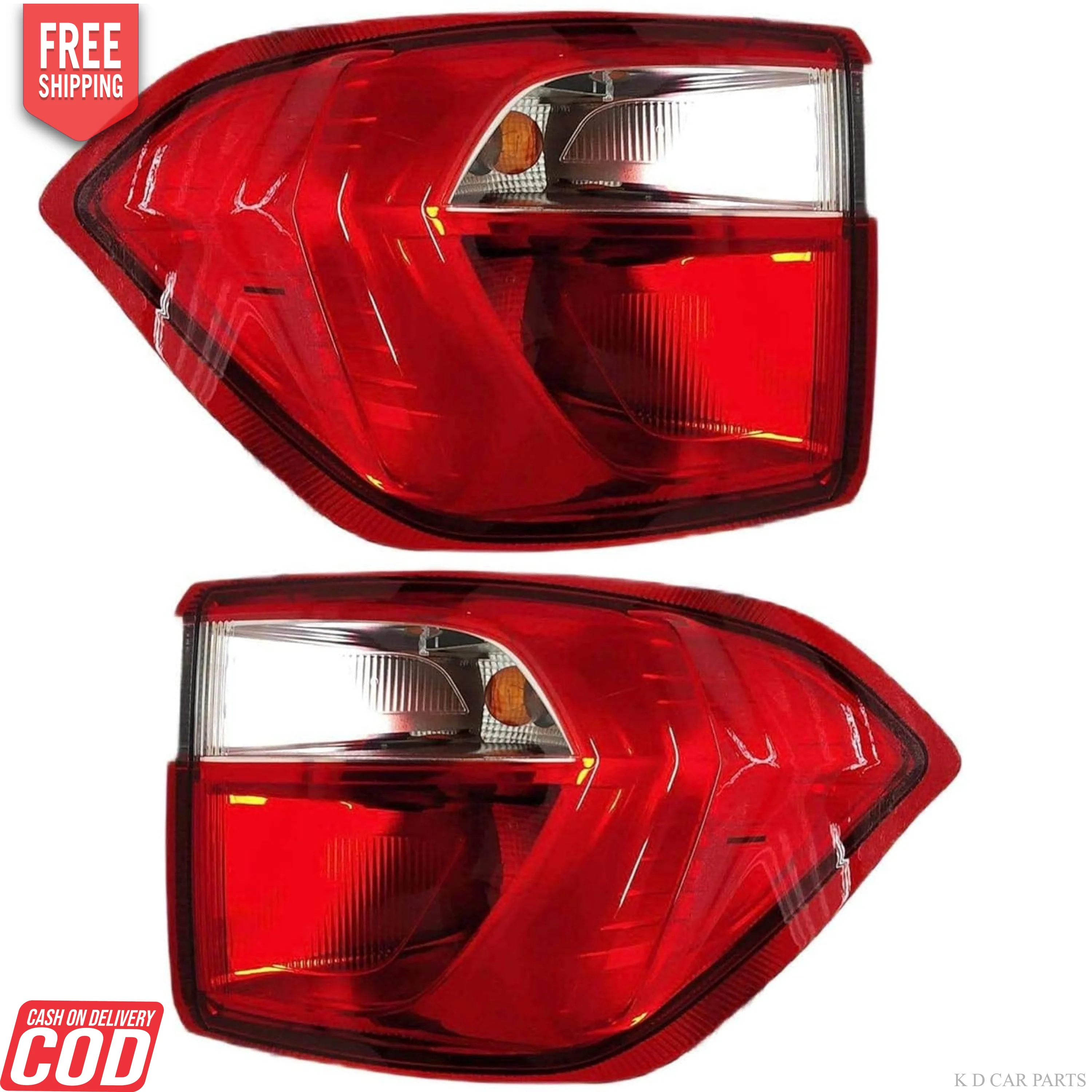 K D Tail Light/Back Light Assembly For Ford Ecosport 2013-2021, Halogen - Image 5