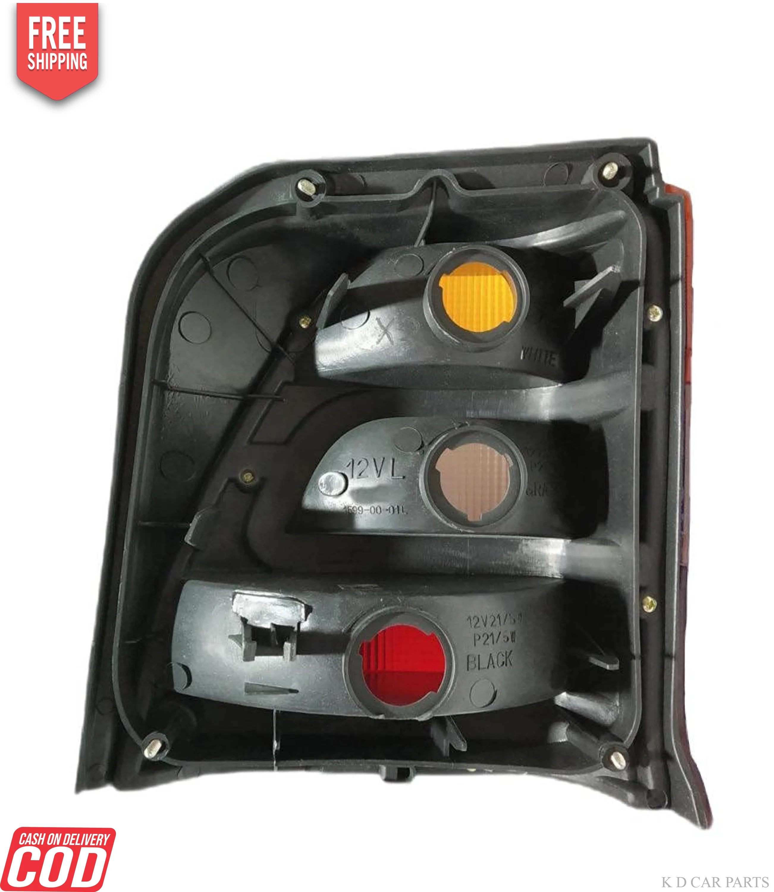K D Tail light/Back light assembly For Maruti 800 Type 2 1997-2005 | Halogen - Image 2