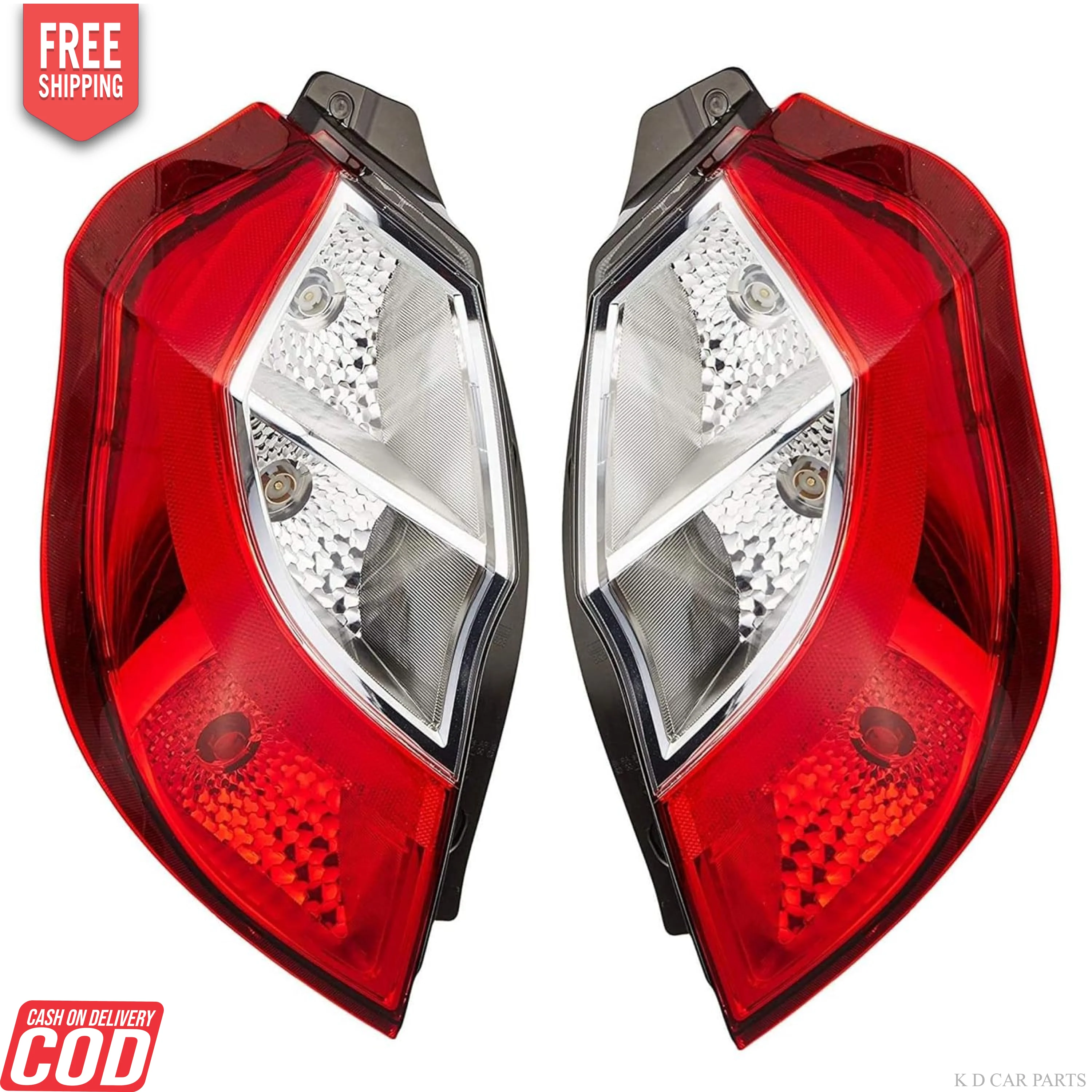 K D Tail light/Back light assembly For Maruti ALTO K10 Type 2 (2014-2020 | Halogen - Image 7