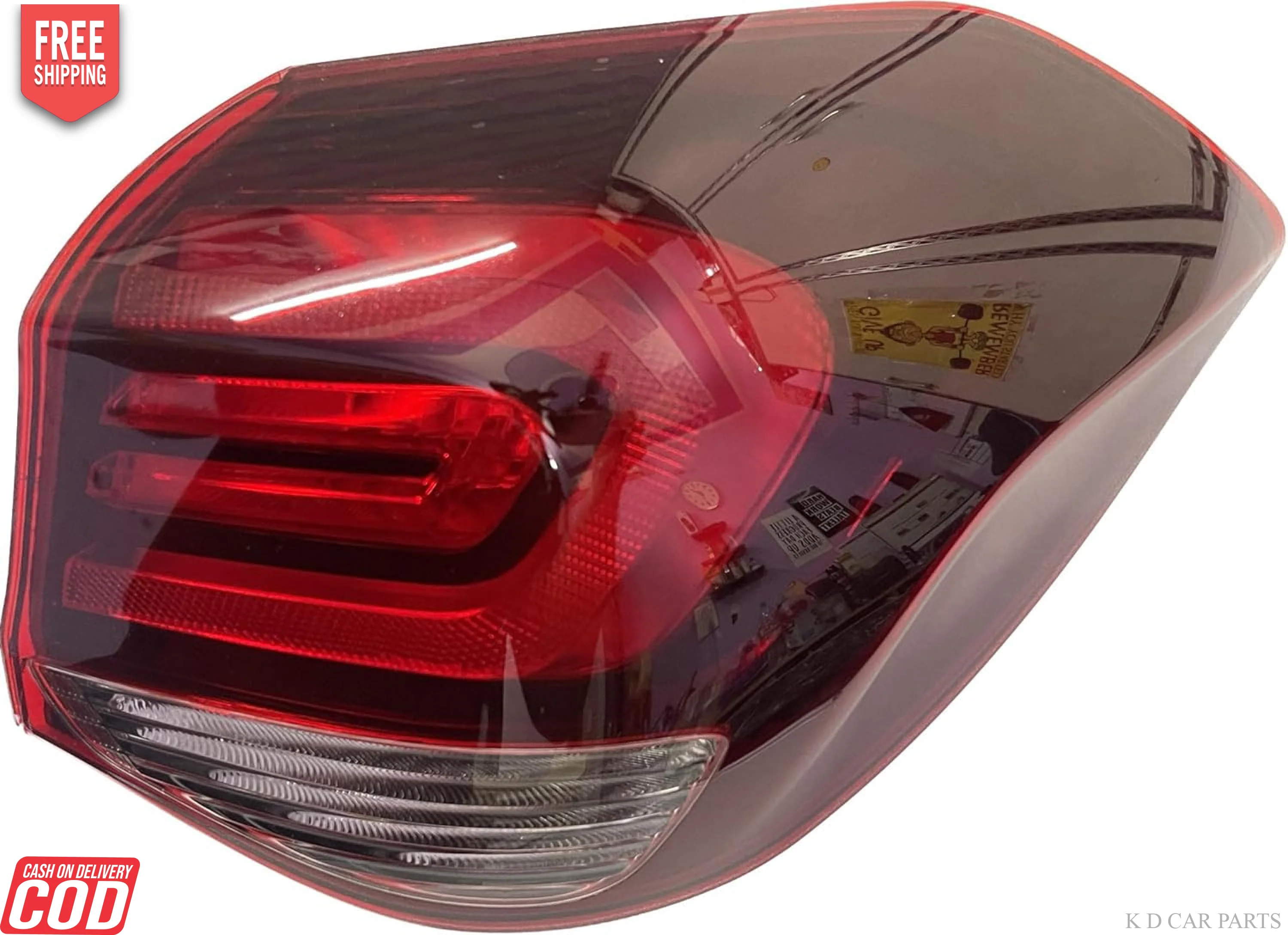 K D Tail light/Backlight for Hyundai I20 2018-2020 TYPE- 2 - Image 2
