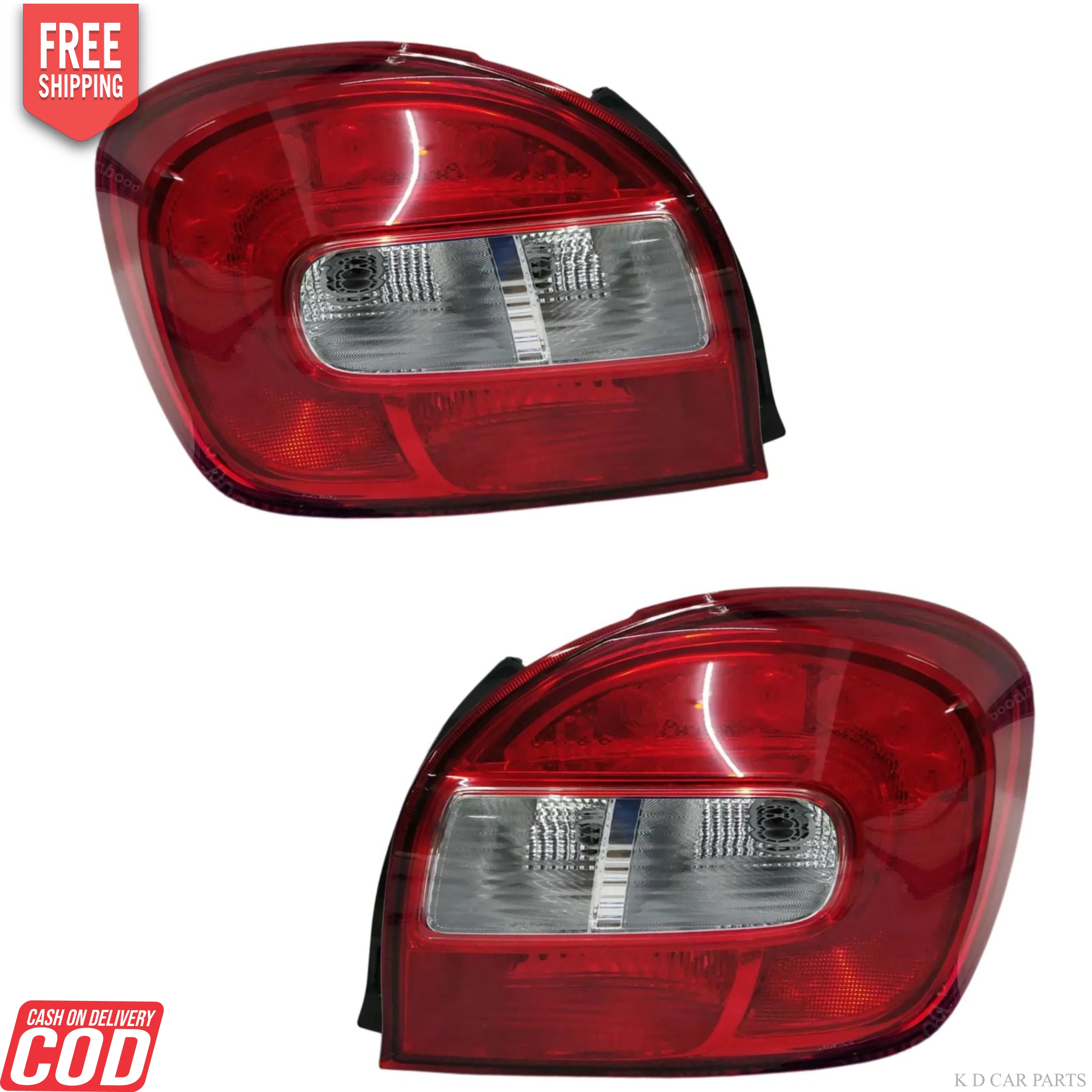 K D Tail light for Maruti Baleno 2015-2022 HALF LED