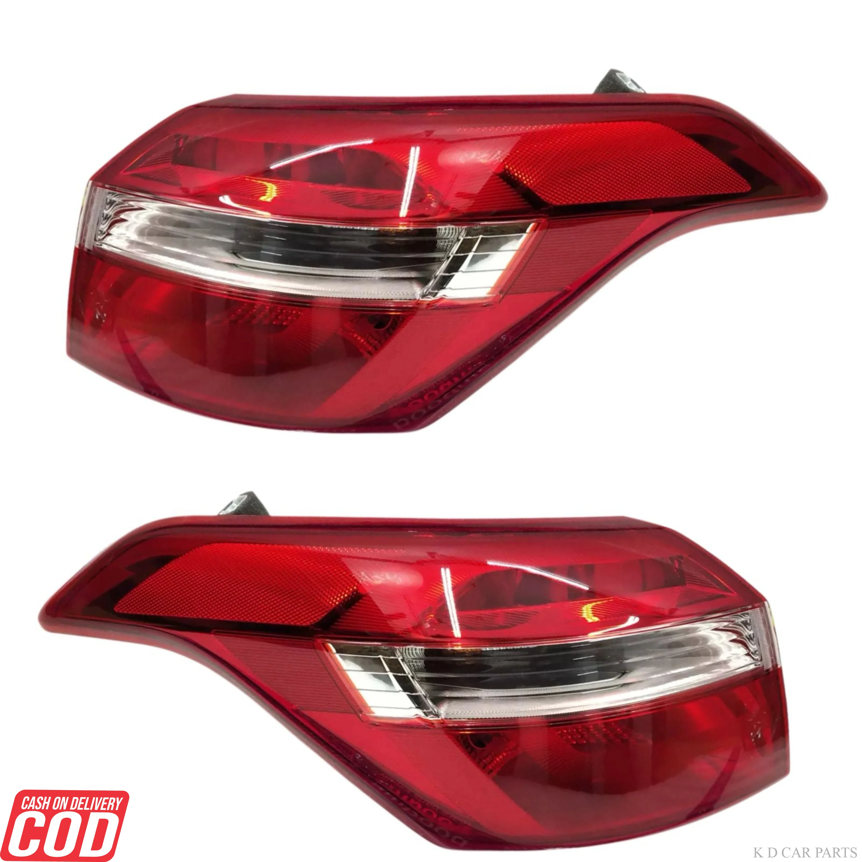 K D Taillight assembly For Hyundai Creta Type 1 2015-2018 (NON LED)