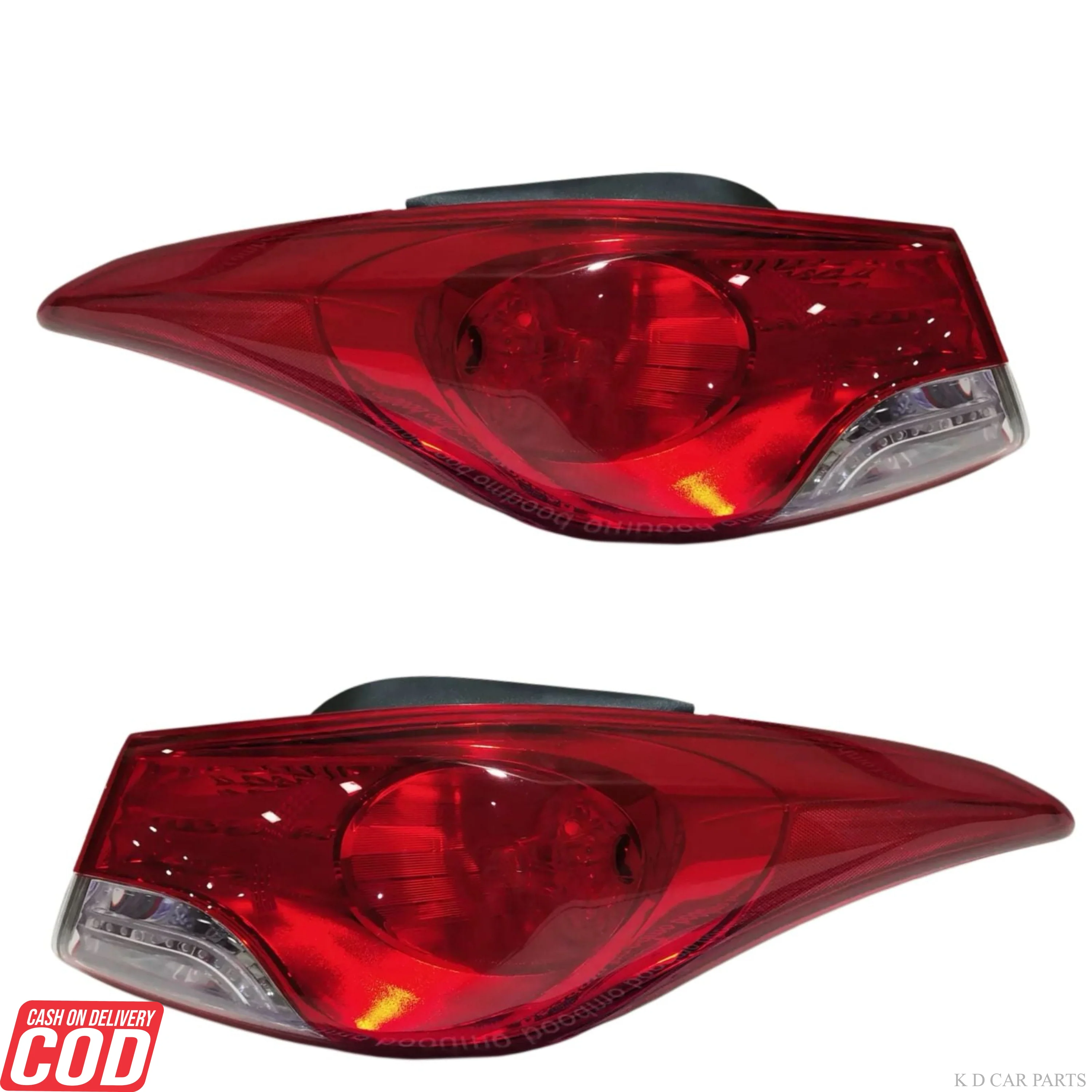 K D Taillight assembly For Hyundai Elantra fluidic 2011-2015 - Image 4