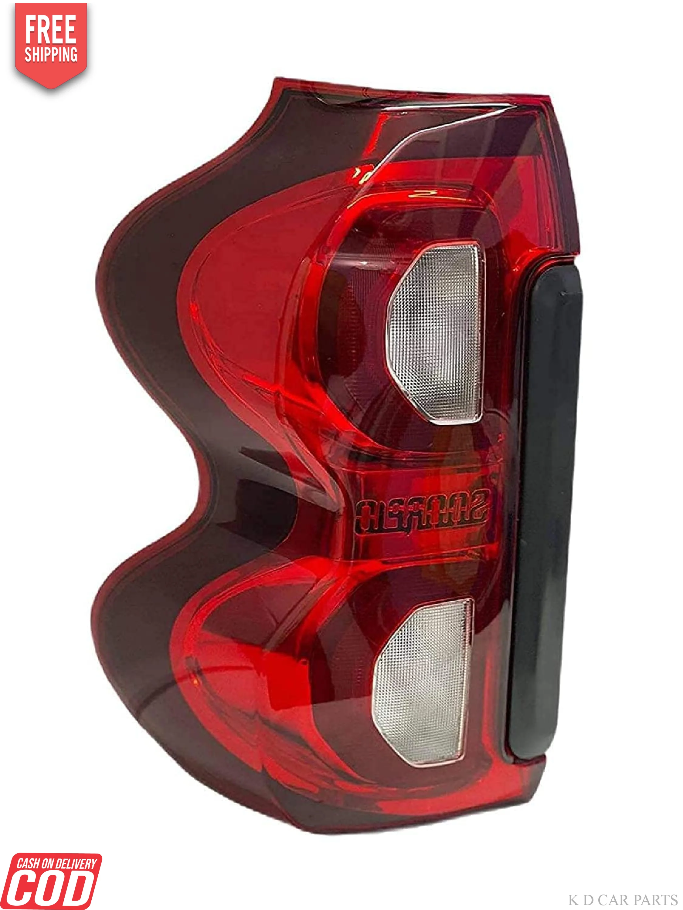 K D Taillight/Back light for Mahindra Scorpio S10 RED 2014-NOW - Image 3