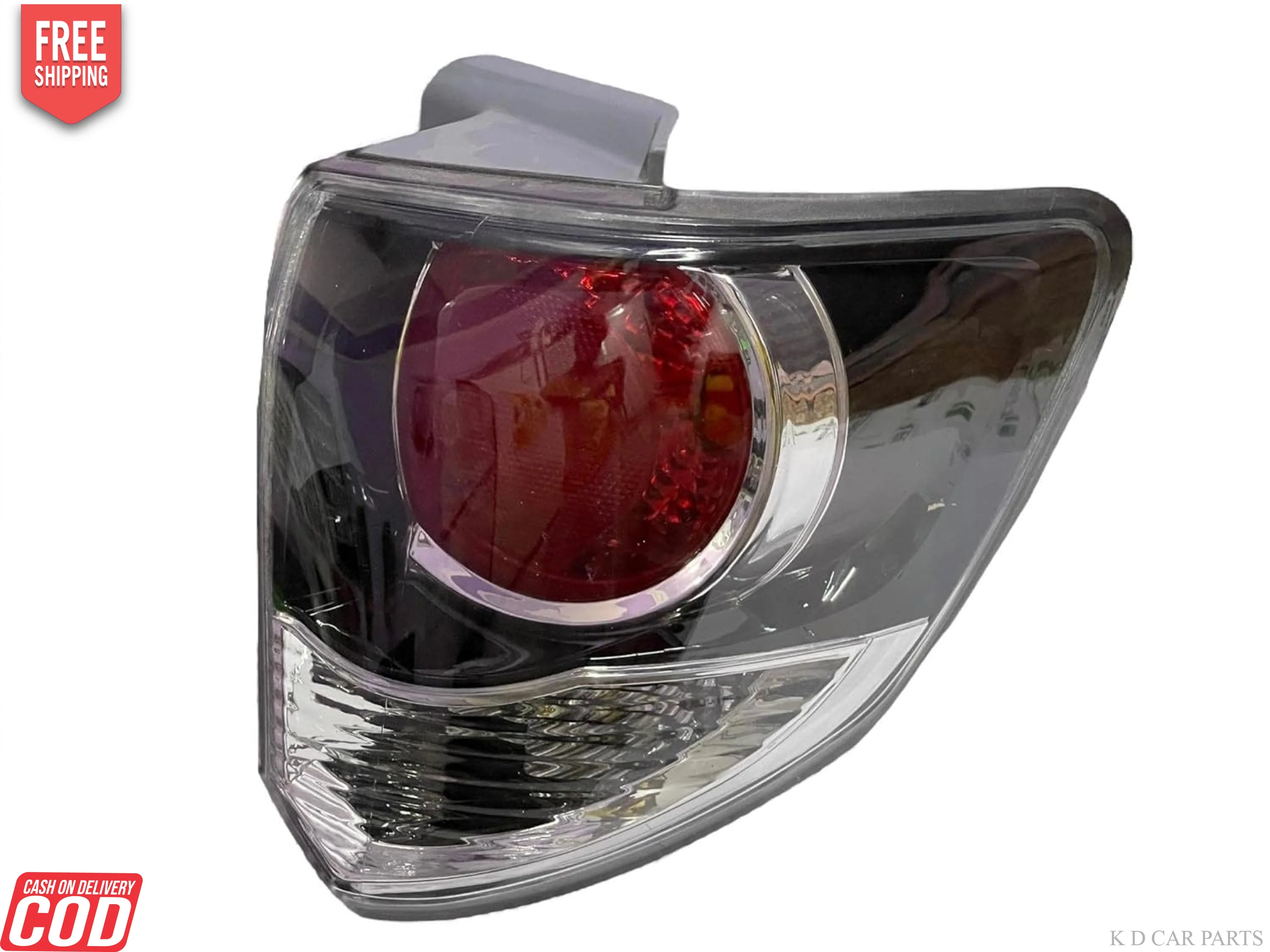K D Taillight/Back light for Toyota Fortuner Old Model BLACK 2012-2016