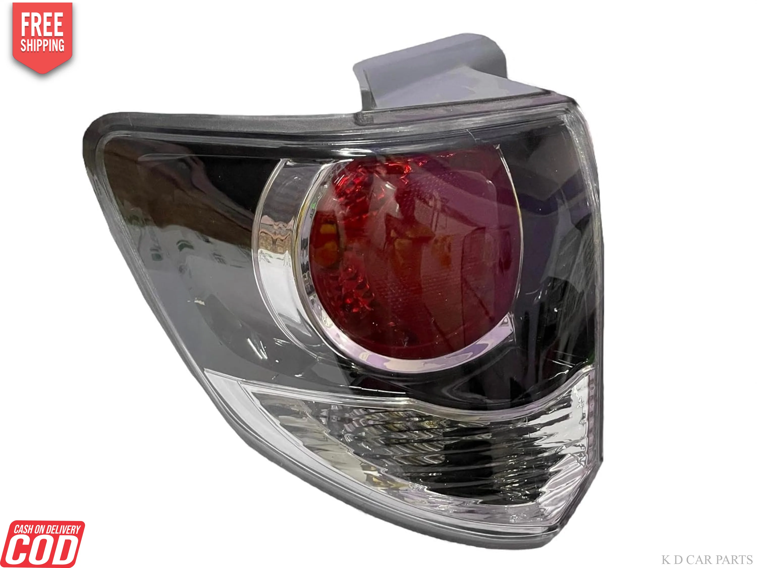 K D Taillight/Back light for Toyota Fortuner Old Model BLACK 2012-2016 - Image 4