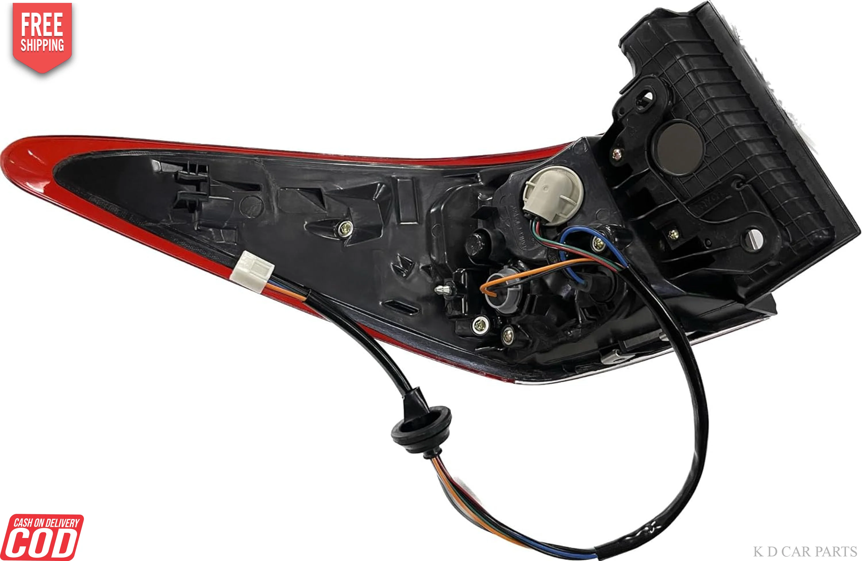 K D Taillight/Back light for Toyota Fortuner With Coupler 2016-2020 - Image 4
