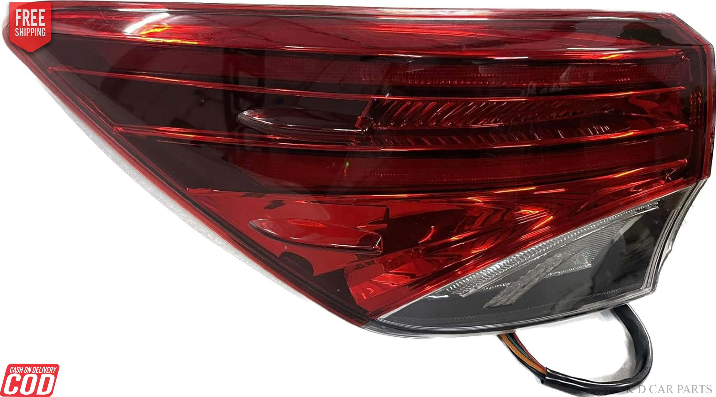 K D Taillight/Back light for Toyota Fortuner With Coupler 2016-2020 - Image 7