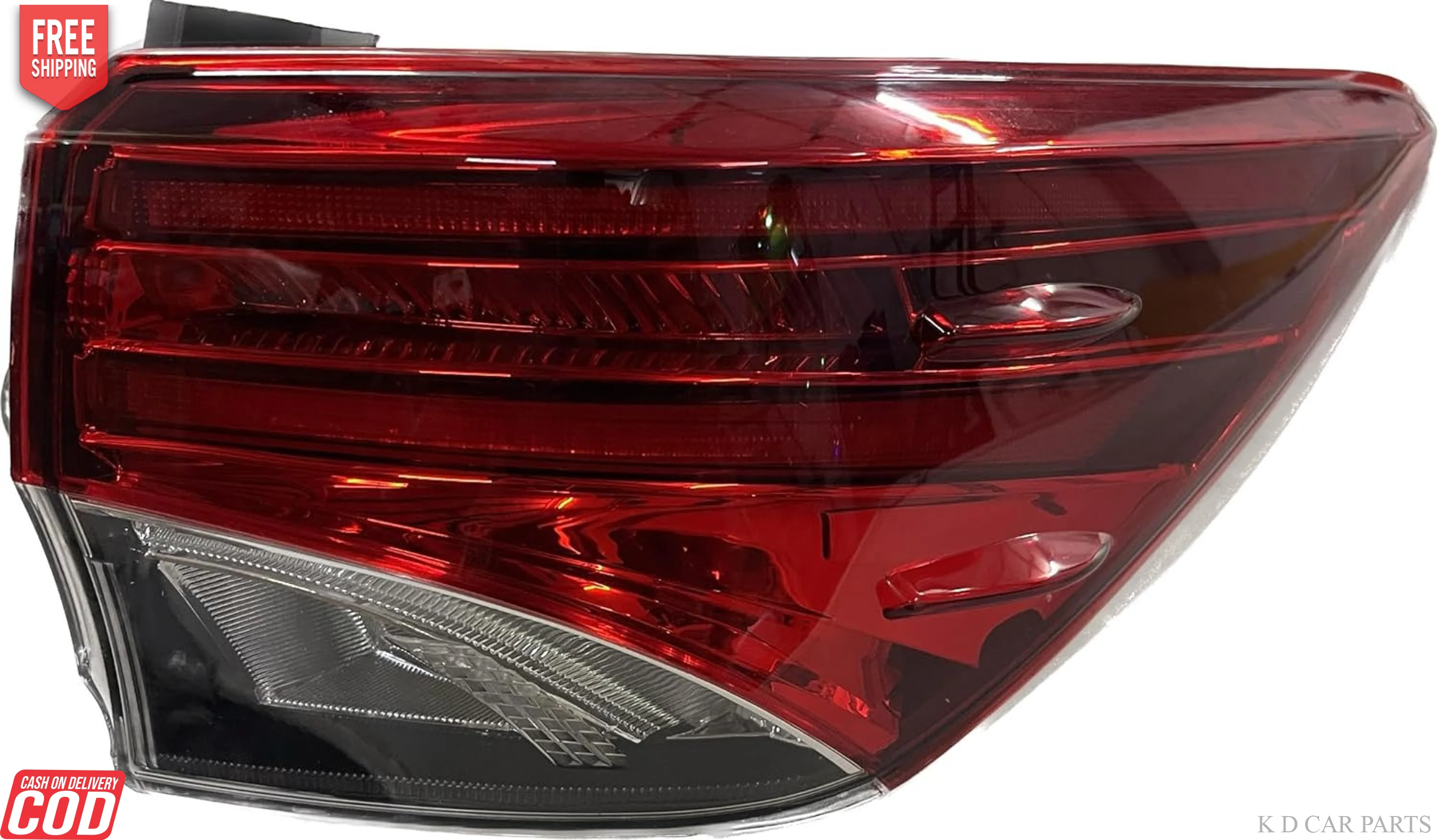 K D Taillight/Back light for Toyota Fortuner With Coupler 2016-2020 - Image 8