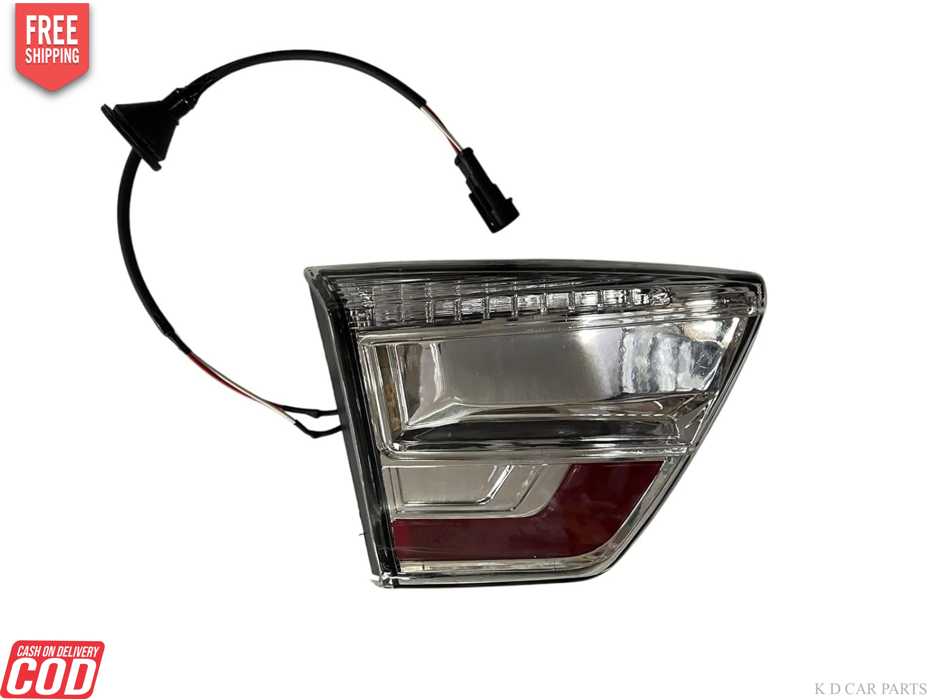K D Taillight/Dicky light assembly For Tata Tigor Chrome 2018-NOW - Image 3