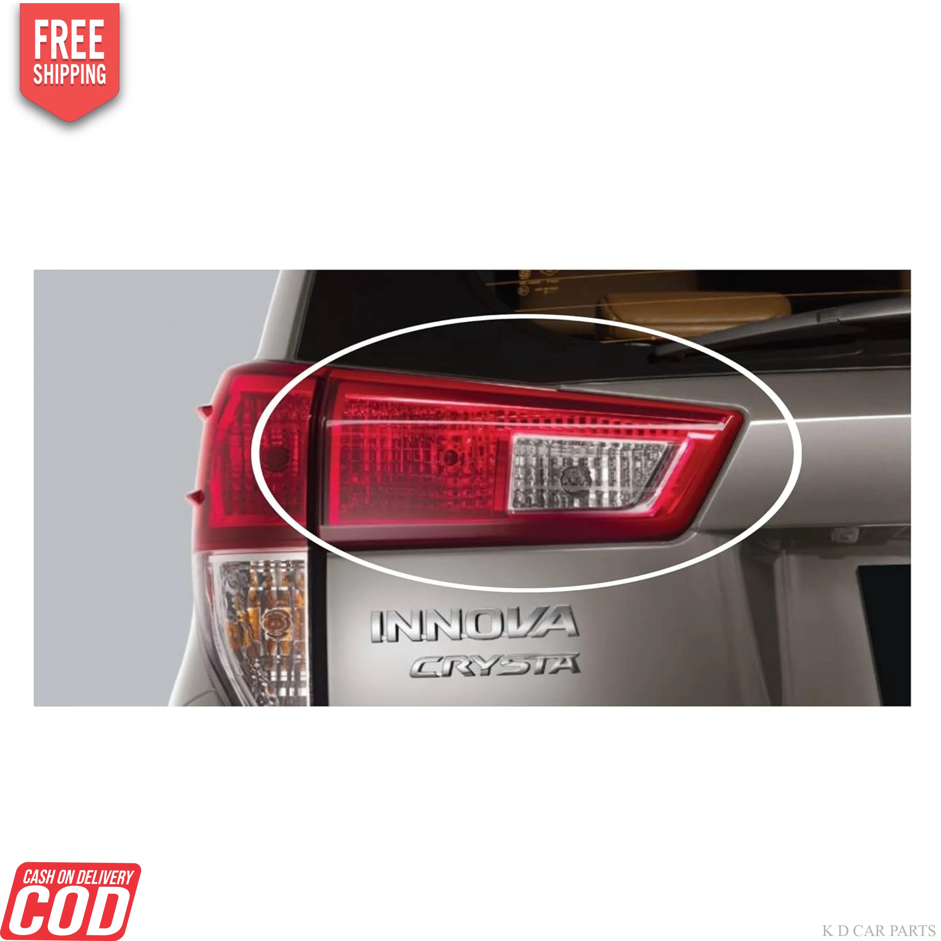 K D Taillight/Dicky light assembly For Toyota Innova CRYSTA 2016-Present - Image 8