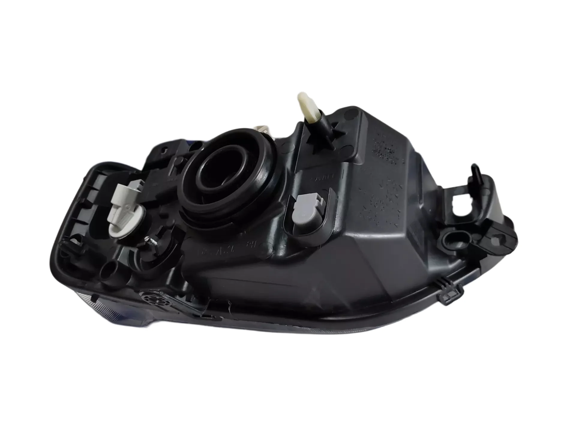 Lumax Headlight Assembly For Mahindra Logan Black 2004-2012 - Image 4