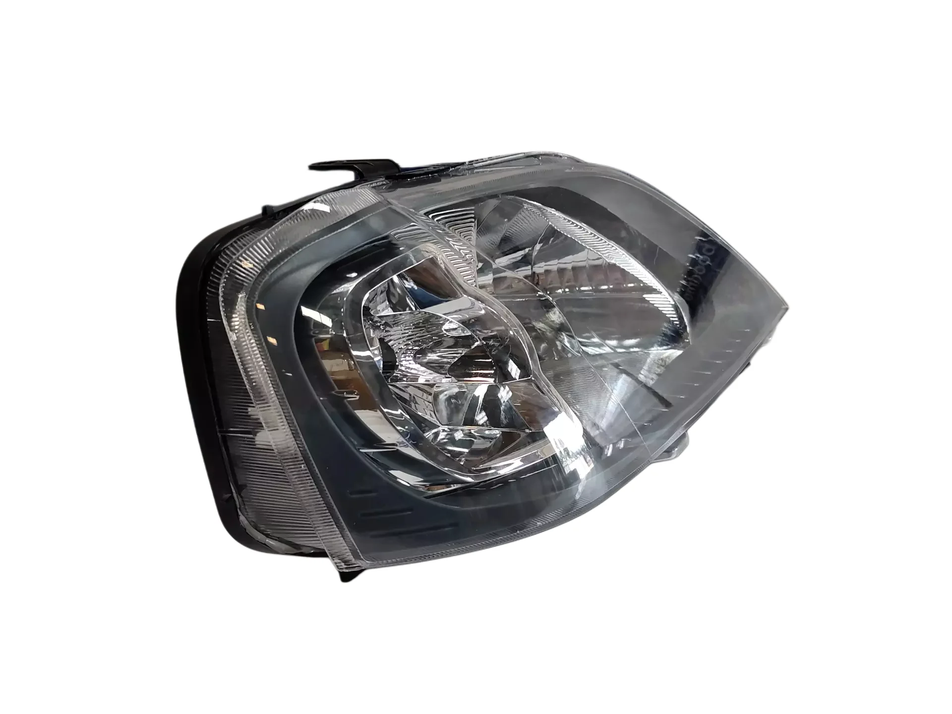 Lumax Headlight Assembly For Mahindra Logan Black 2004-2012 - Image 5