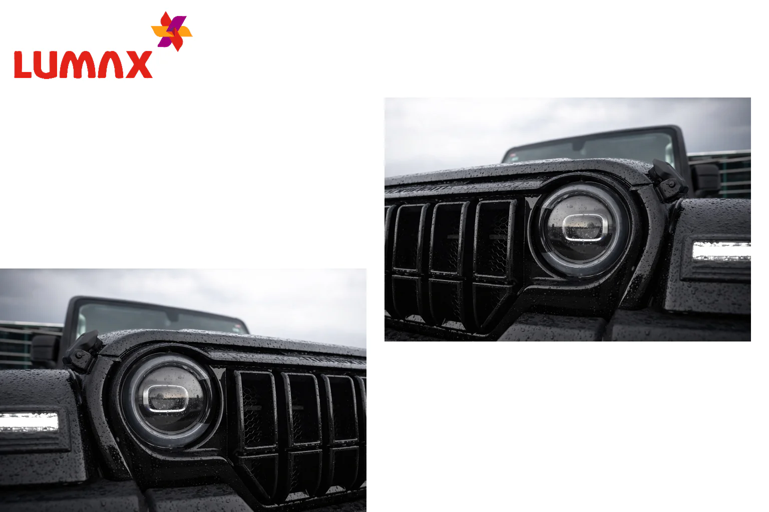 Lumax Headlight Assembly For Mahindra Thar Roxx LED 2024- NOW - Image 3
