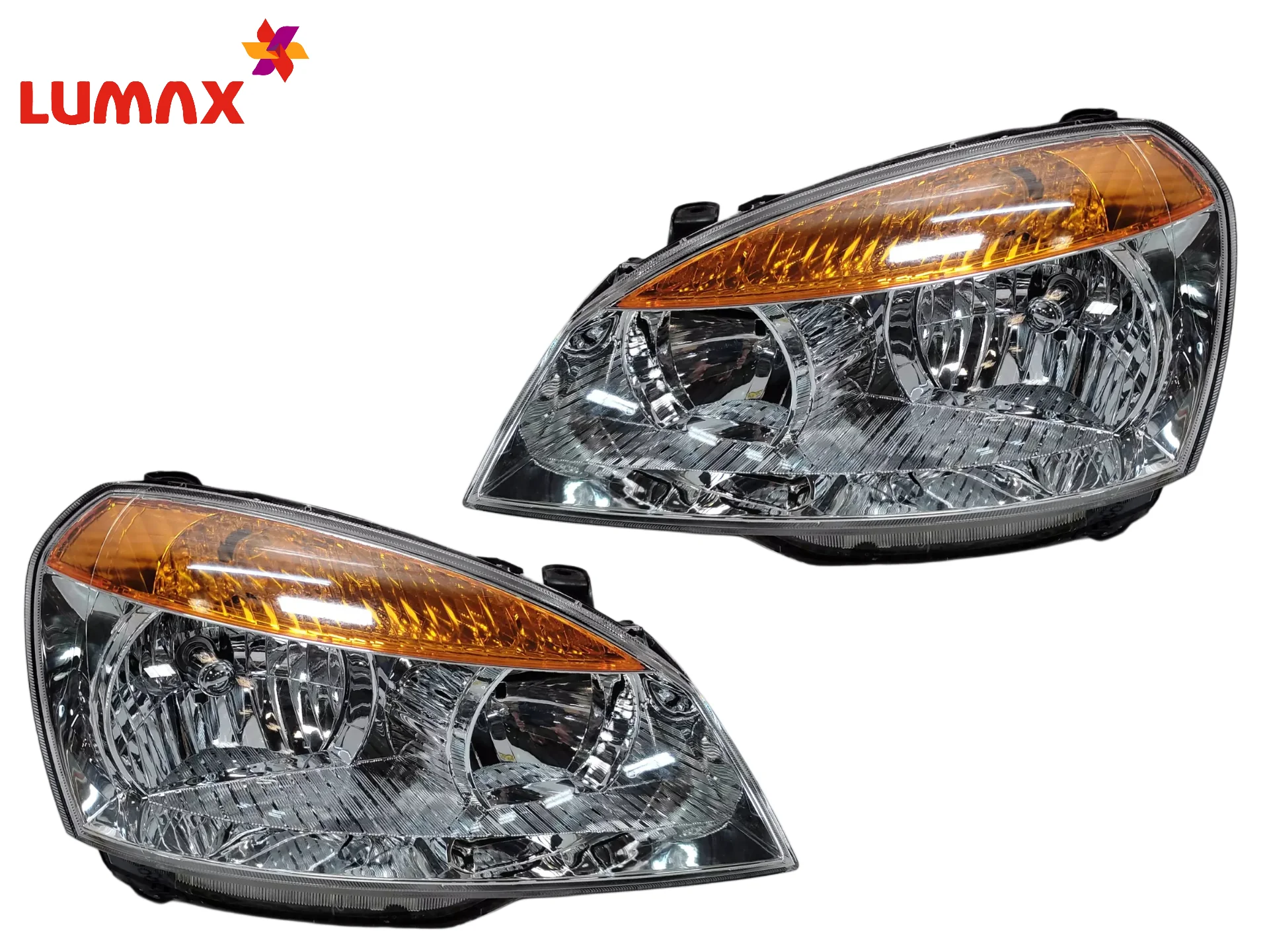 Lumax Headlight Assembly For Tata INDICA eCS 2013-2018/ V2 2001-2013/ XETA 2006-2019/ CS 2008-2011/ XL 2007-2011 - Image 3