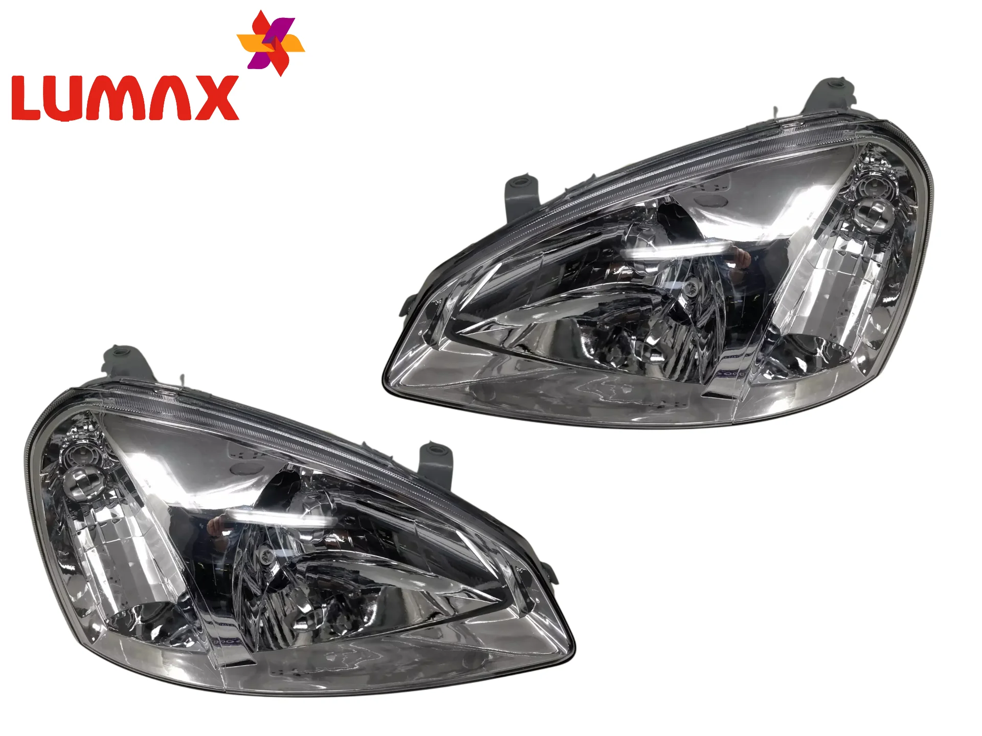 Lumax Headlight Assembly For Tata INDICA EV2 2013-2018/ V2 2001-2013/ XETA 2006-2019/ CS 2008-2011 - Image 3