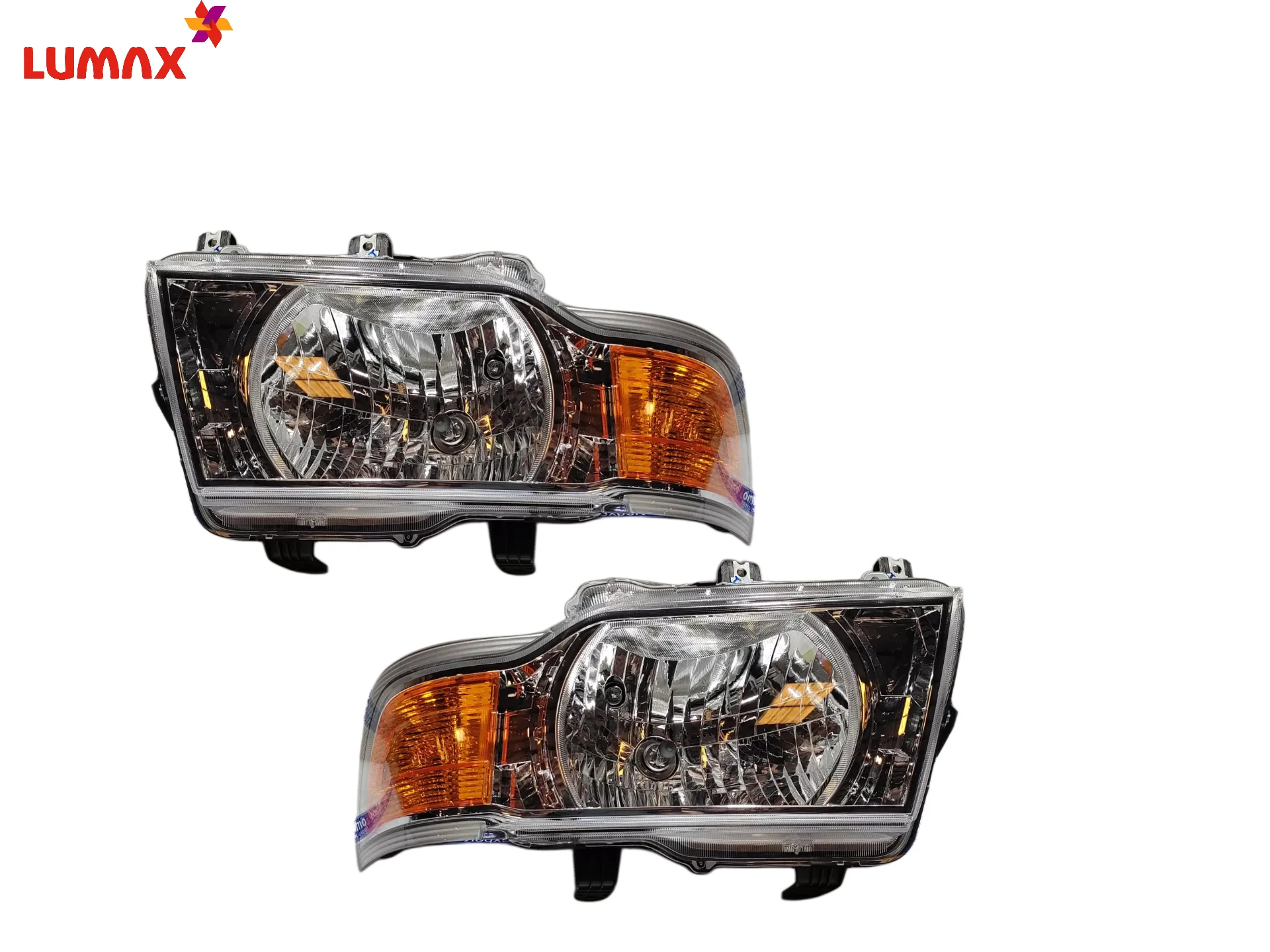 Lumax Headlight Assembly With Adjustable Motor  For Chevrolet Tavera 2011-2013 - Image 3