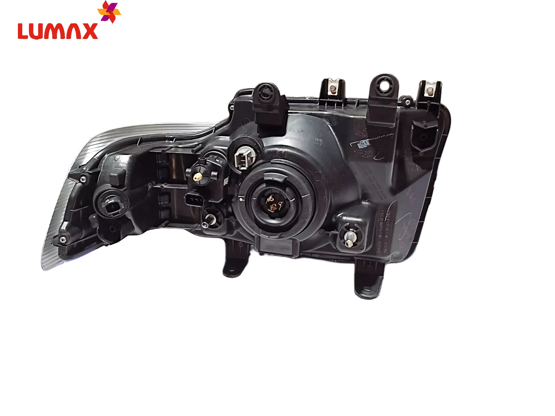 Lumax Headlight Assembly With Adjustable Motor  For Chevrolet Tavera 2011-2013 - Image 4