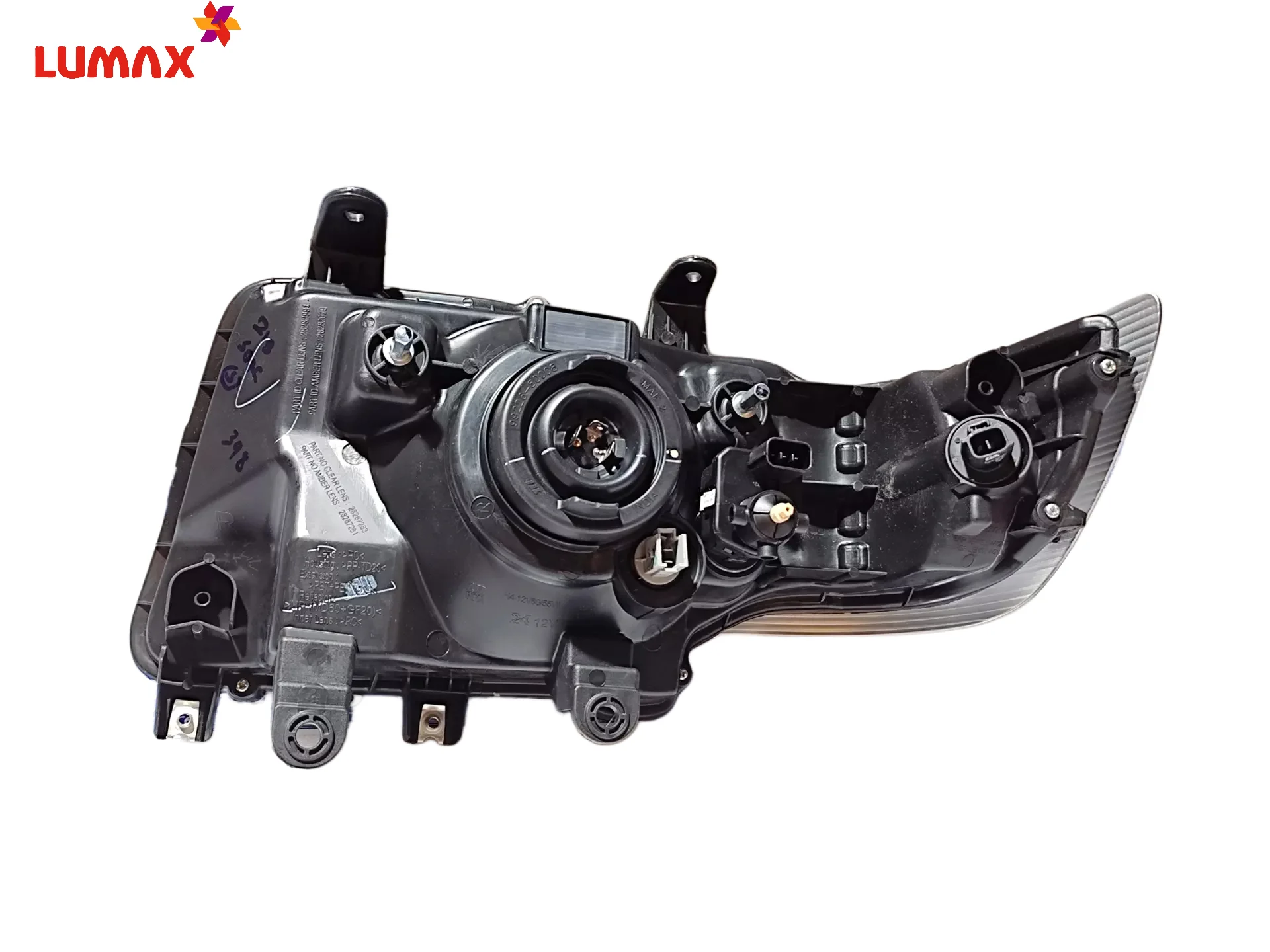 Lumax Headlight Assembly With Adjustable Motor  For Chevrolet Tavera 2011-2013 - Image 6