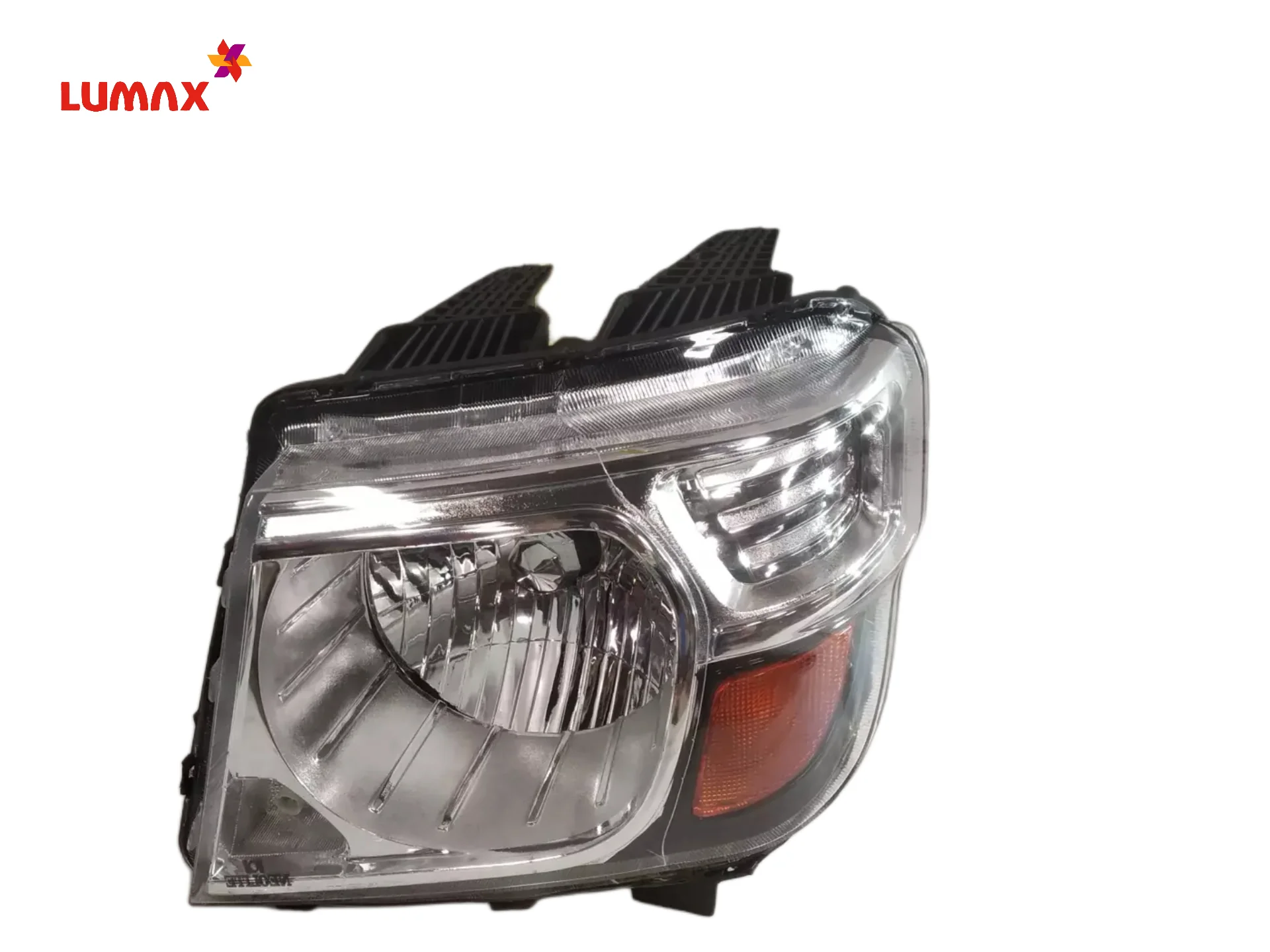Lumax Headlight Assembly With Adjustable Motor For Mahindra Bolero Pickup 2022-NOW - Image 2