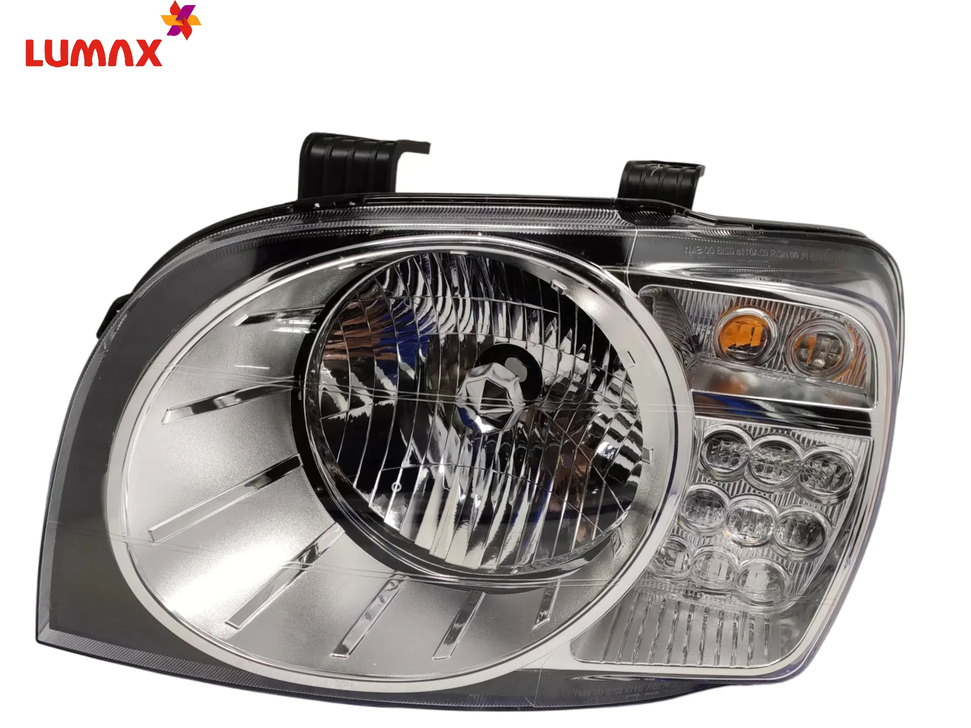 Lumax Headlight Assembly With Adjustable Motor For Mahindra Scorpio 2008-2014 - Image 2