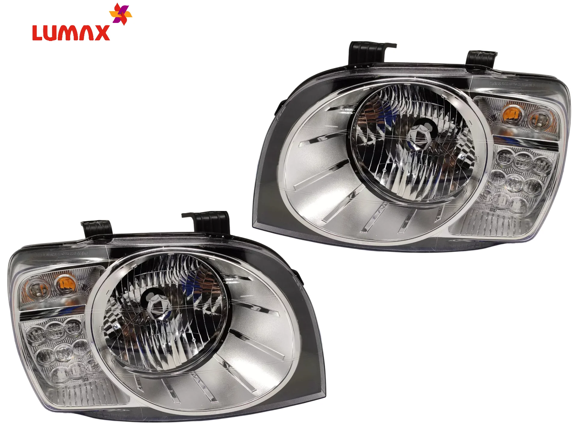 Lumax Headlight Assembly With Adjustable Motor For Mahindra Scorpio 2008-2014 - Image 3