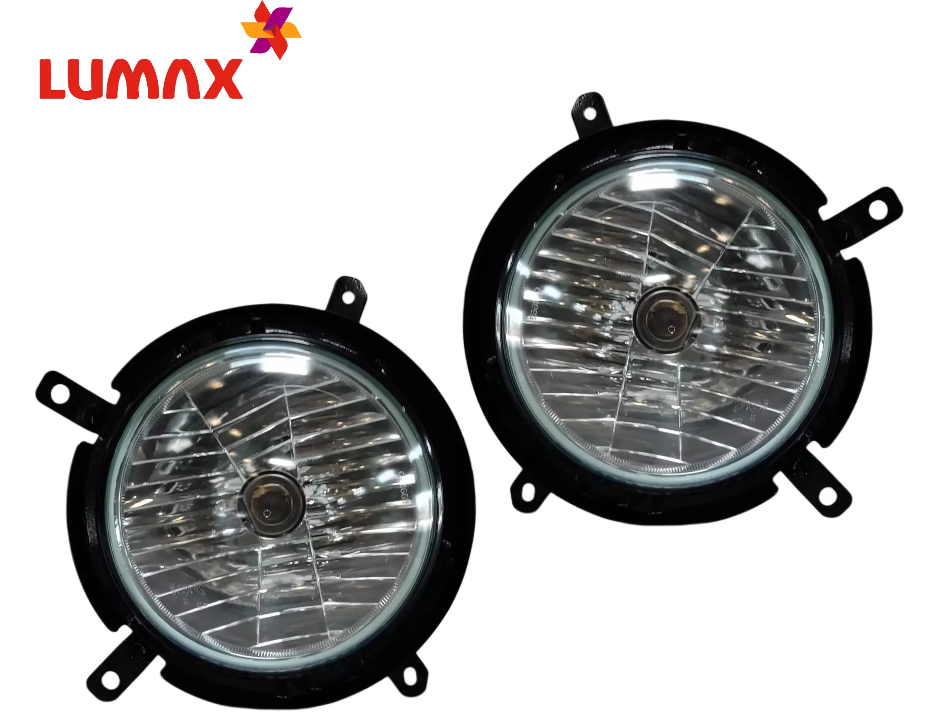 Lumax Headlight Assembly With Adjustable Motor For Mahindra Thar 2020-2025 - Image 3