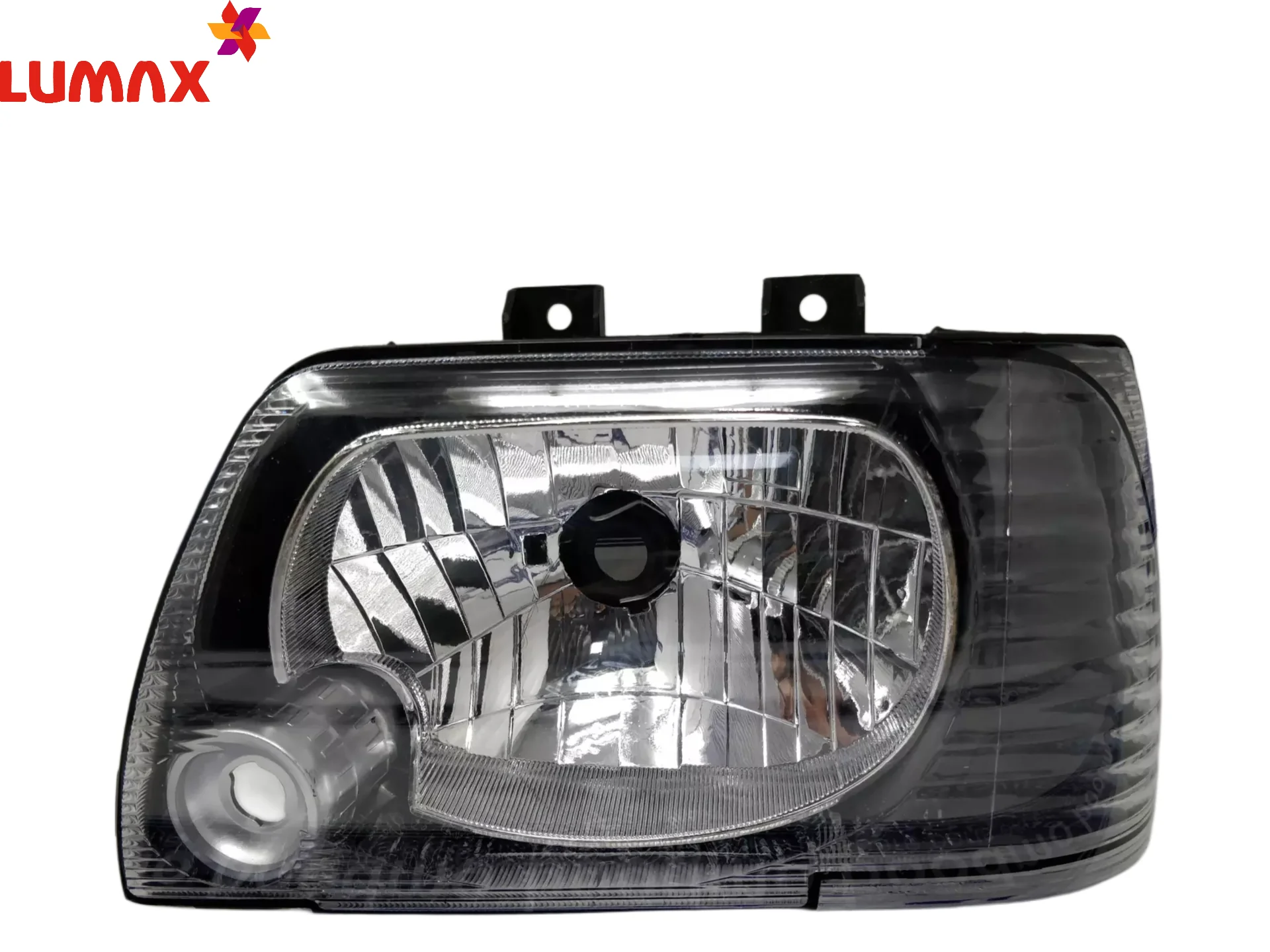 Lumax Headlight Assembly  For Maruti Suzuki  800 Black 2005-2014 - Image 2