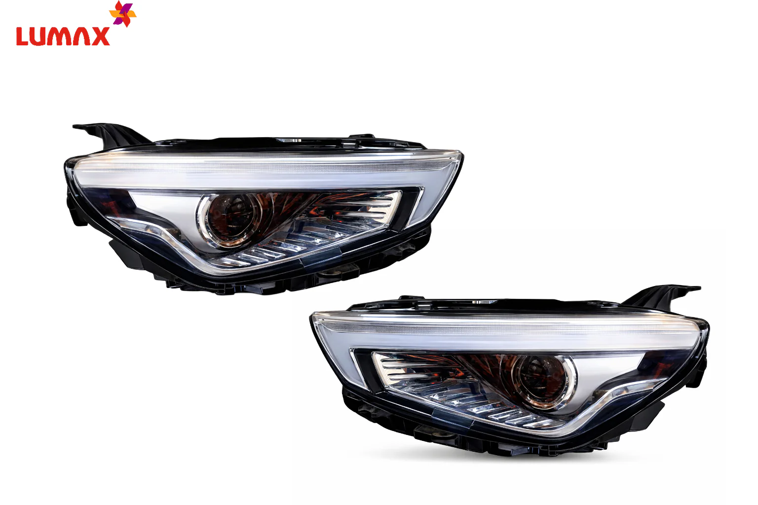 Lumax Headlight Assembly With adjustable Motor for MG ASTOR 2021-NOW - Image 3