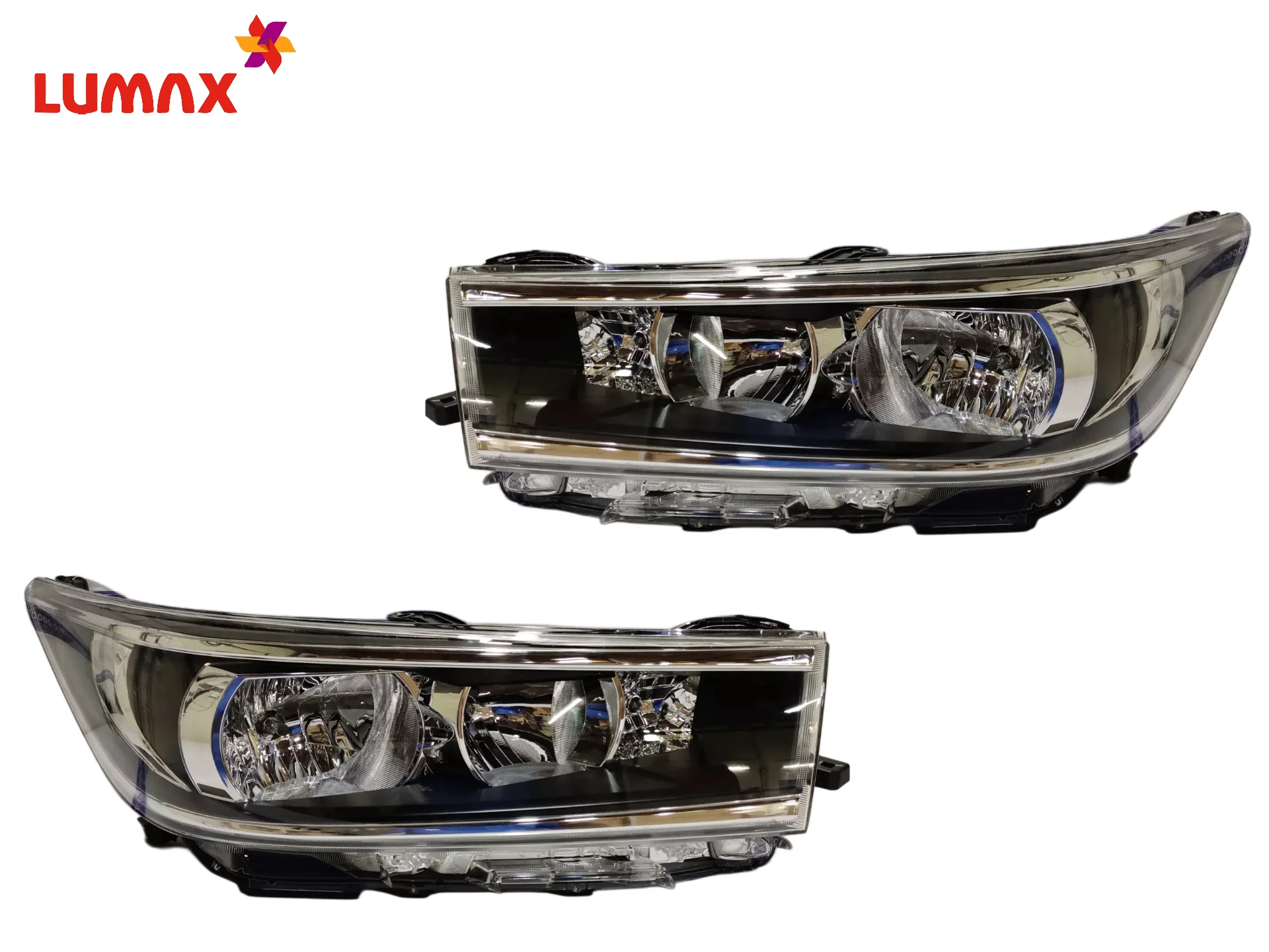 Lumax Headlight Assembly With Adjustable Motor For Toyota Crysta 2016-NOW - Image 3