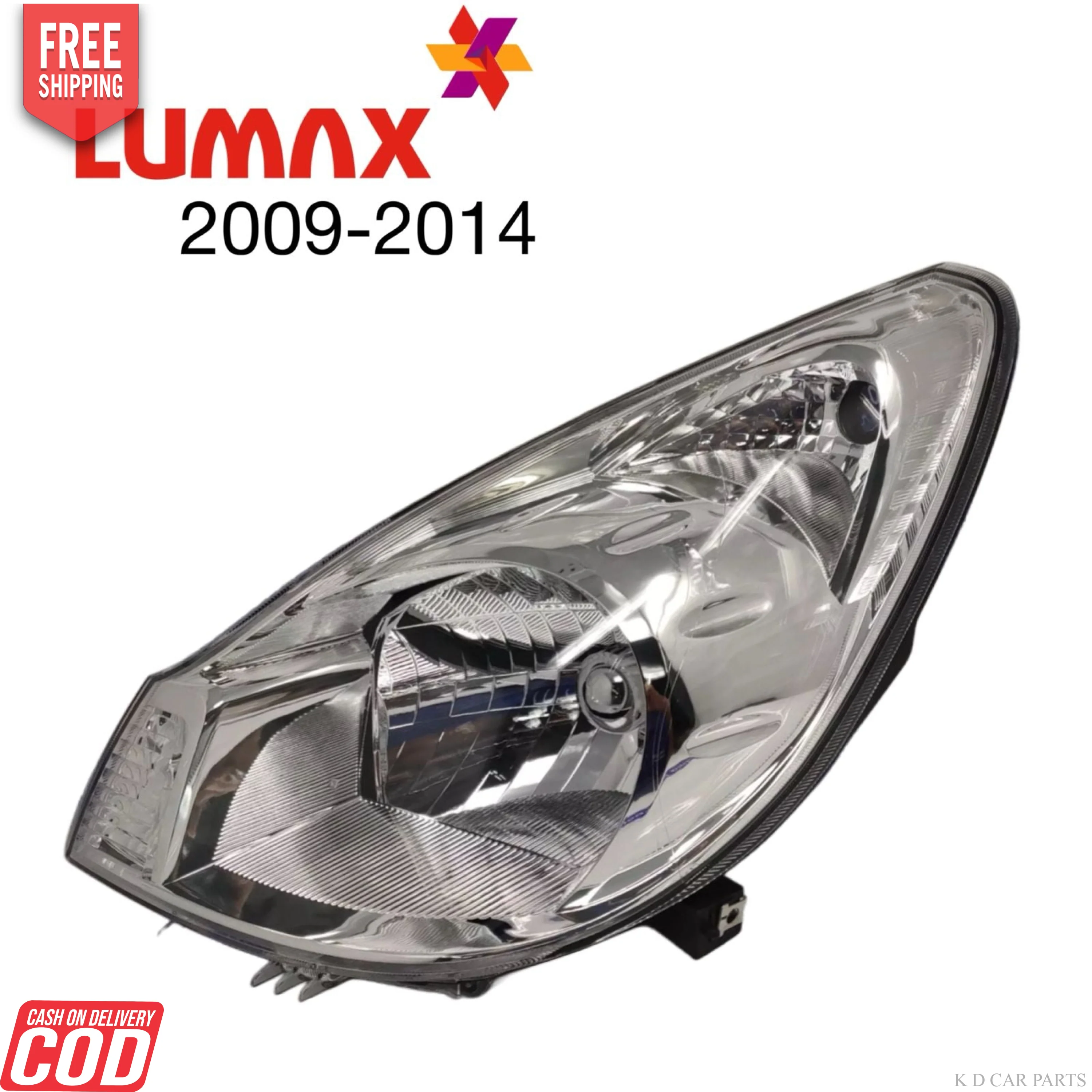 LUMAX HEADLIGHT FOR MARUTI SUZUKI ZEN ESTILO 2009-2014 - Image 2