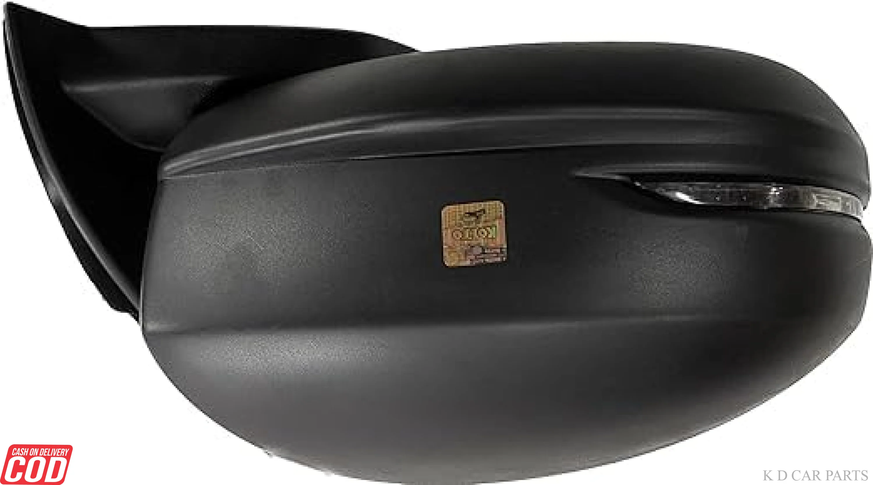 7 WIRE Side/Door Mirror for Honda Amaze 2018-Onwards, Motor, Indicator, Automatic Fold Black WITH COUPLER - Image 7