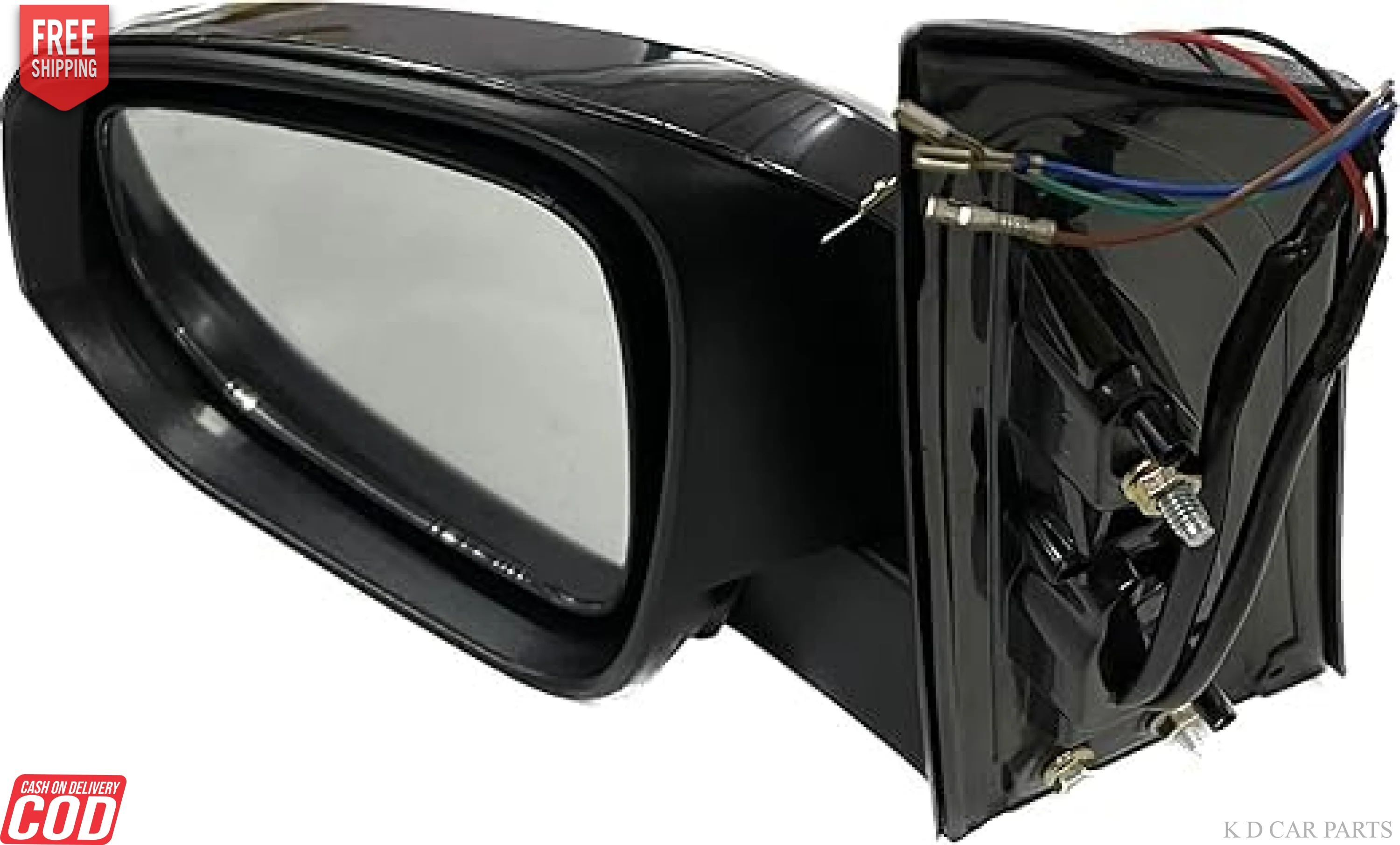 7 WIRE Side/Door Mirror for Innova Crysta, With Indicator, Motor, Automatic Fold WITH COUPLER