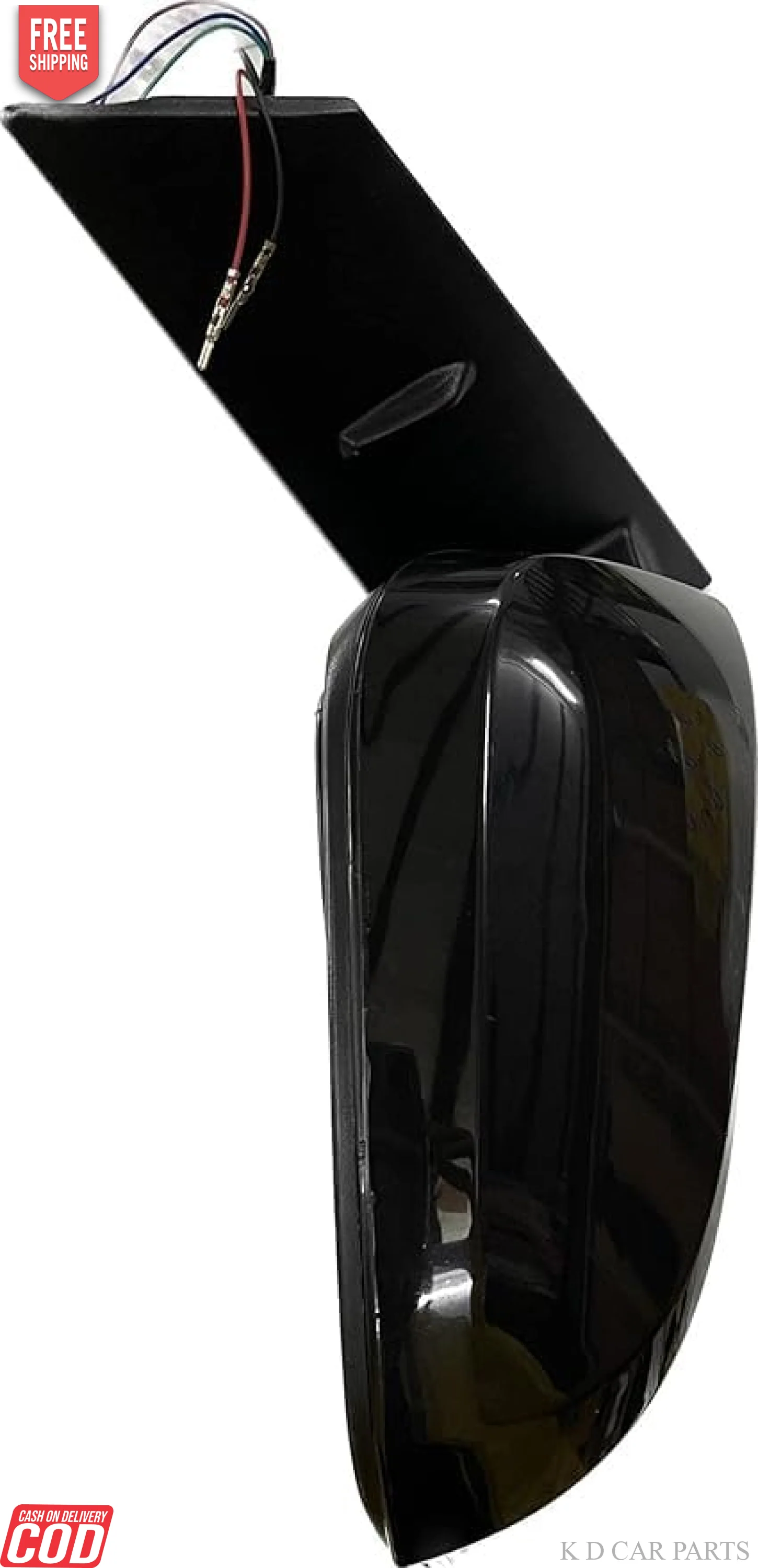 7 WIRE Side/Door Mirror for Innova Crysta, With Indicator, Motor, Automatic Fold WITH COUPLER - Image 4