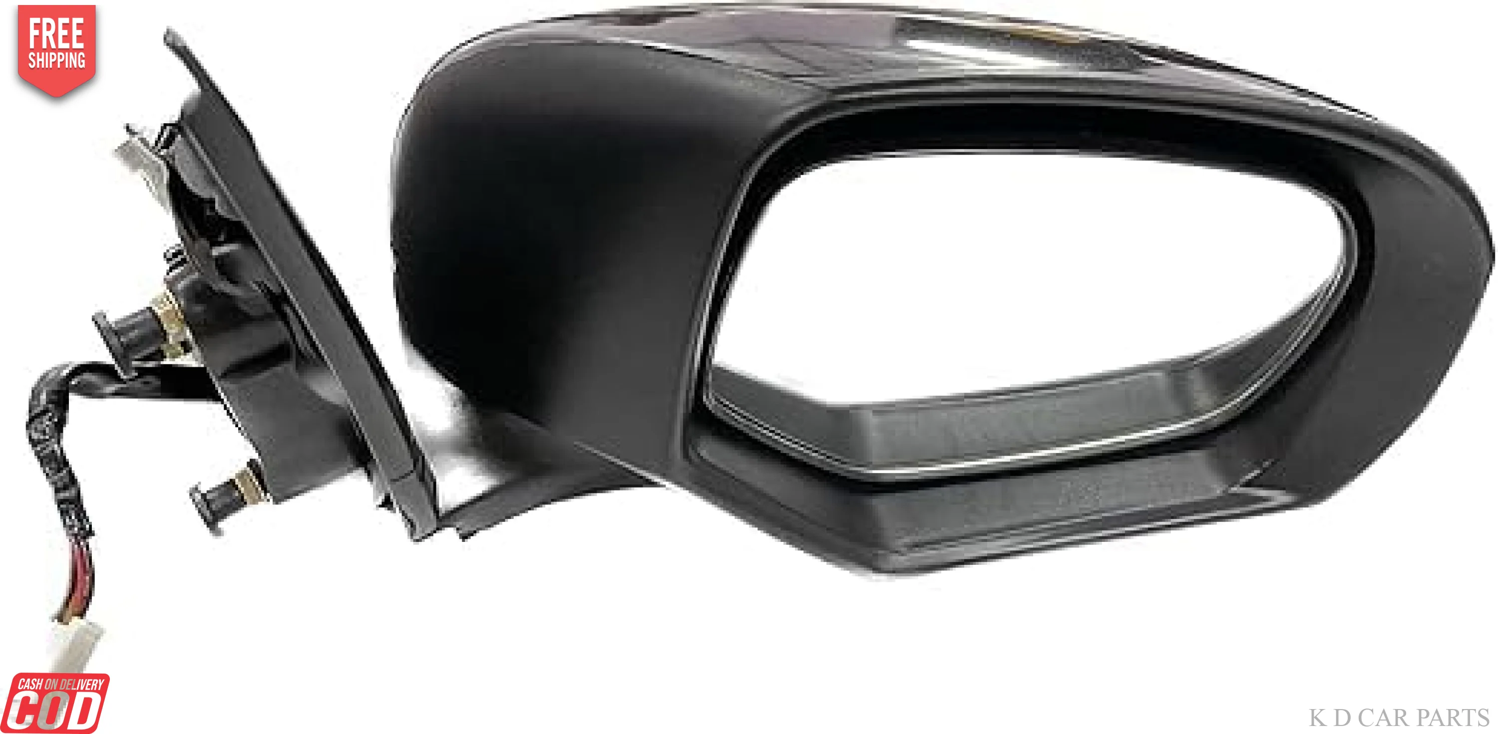 7 WIRE Side/Door Mirror for Maruti Swift (2011-2017) & Dzire (2012-2017) Automatic Fold, With Indicator & Coupler - Image 5