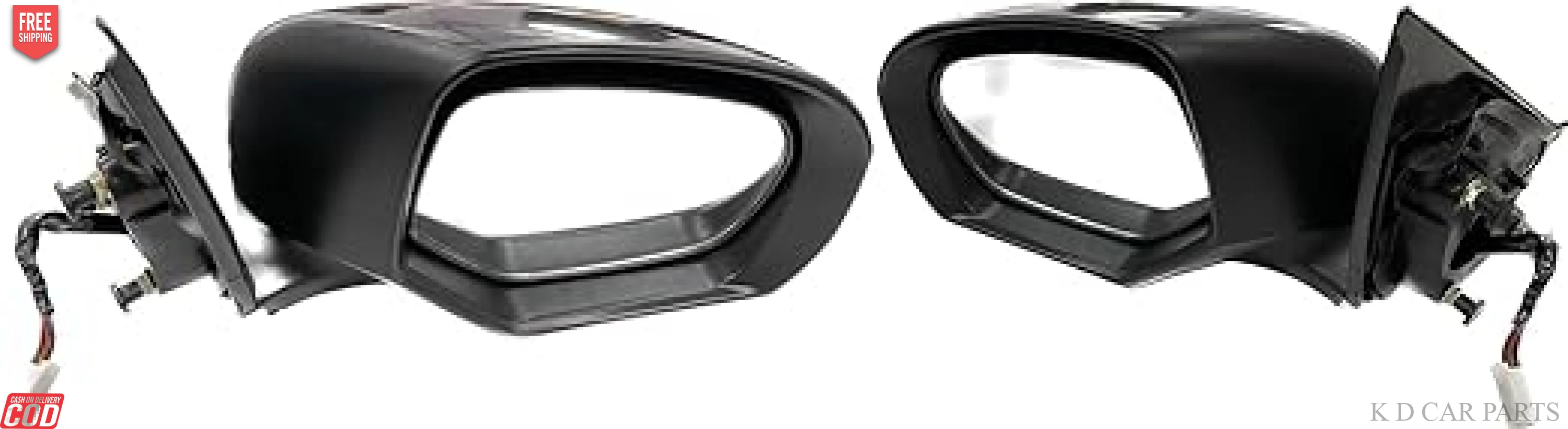 7 WIRE Side/Door Mirror for Maruti Swift (2011-2017) & Dzire (2012-2017) Automatic Fold, With Indicator & Coupler - Image 9