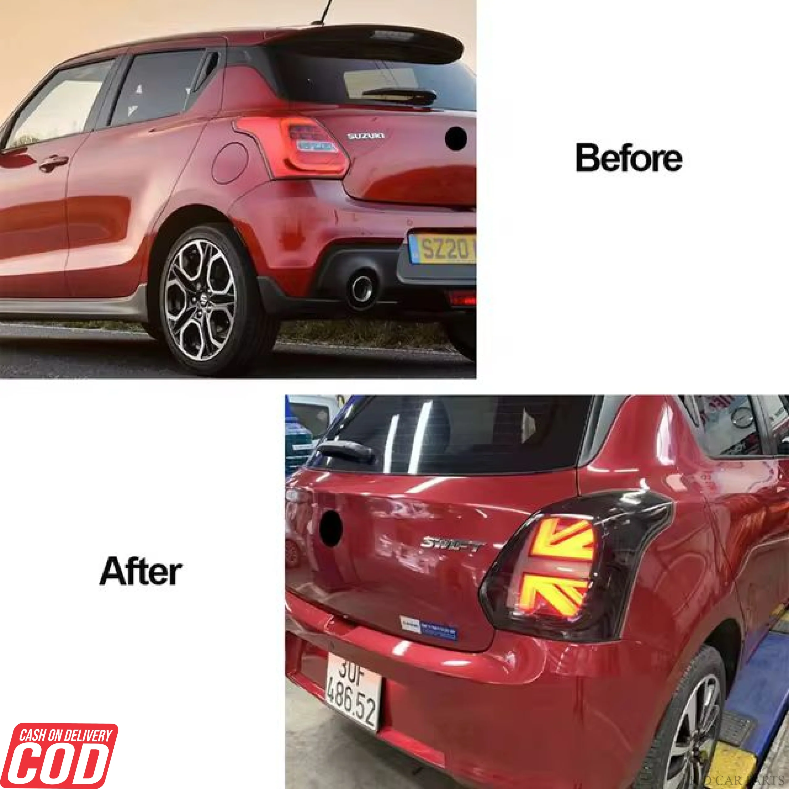 Tail light/Back light assembly For Maruti Swift T4 2018 - Image 4