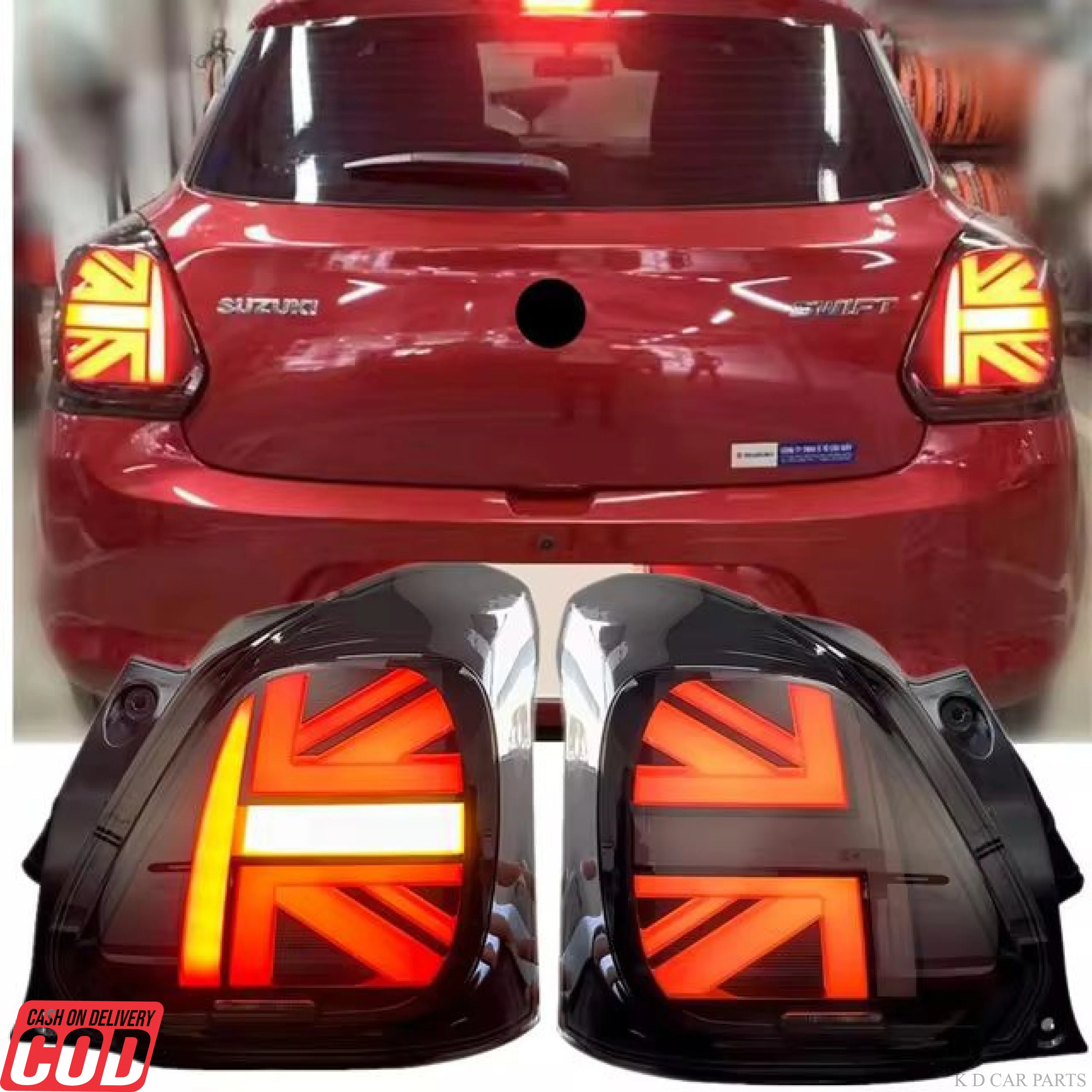 Tail light/Back light assembly For Maruti Swift T4 2018 - Image 5