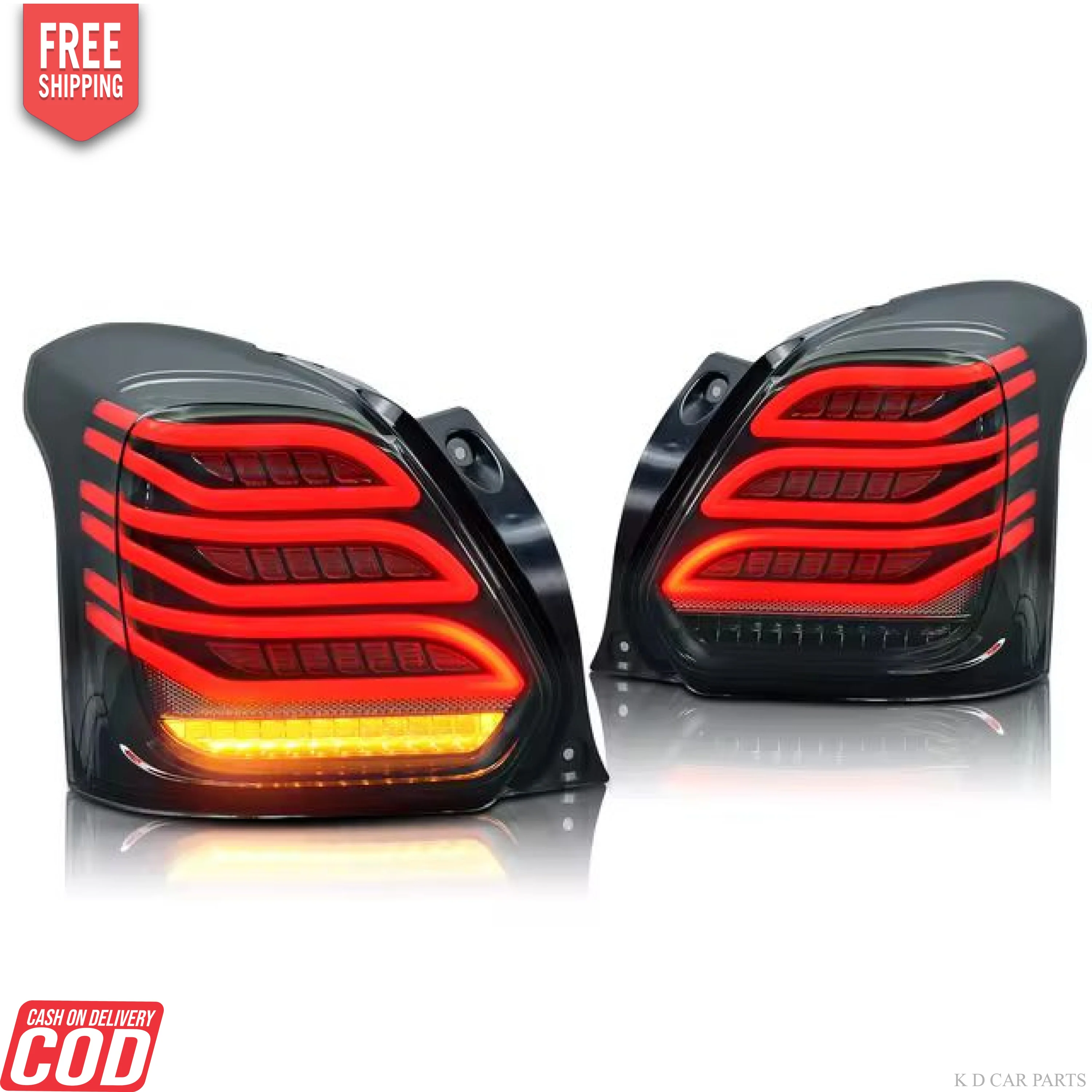 Taillight/Backlight for Maruti Suzuki Swift T4 2018 (PAIR)