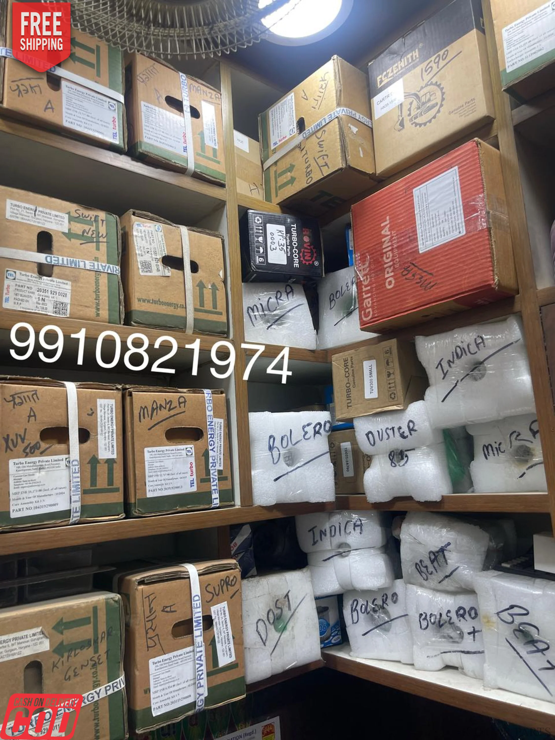 TEL, HOLSET, GARRETT, E&E, IMPORTED ALL TURBOCHARGER & CORES AVAILABLE AT WHOLESALE PRICE 9910821974 - Image 11