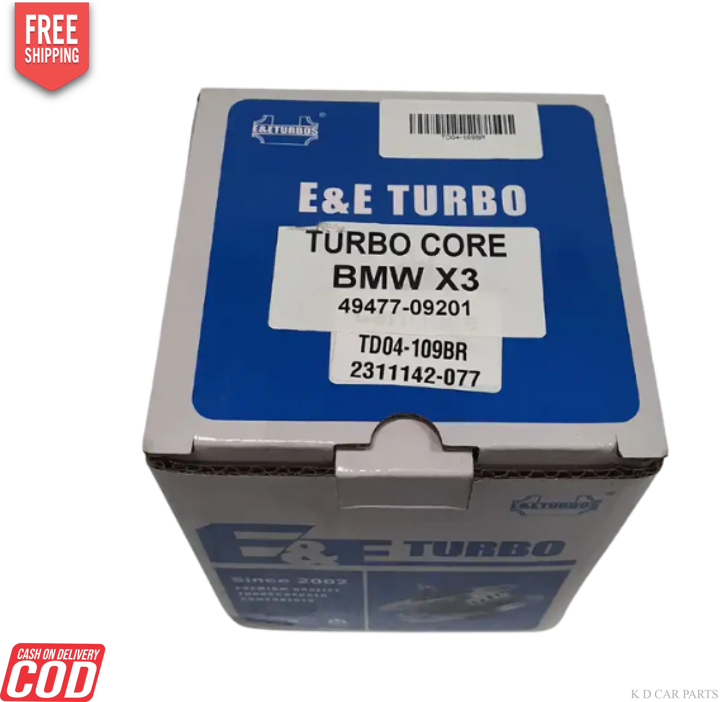 Turbo Core For BMW X3 5 series 2.0 49477-02401 11658631891 by E&E Turbos - Image 7