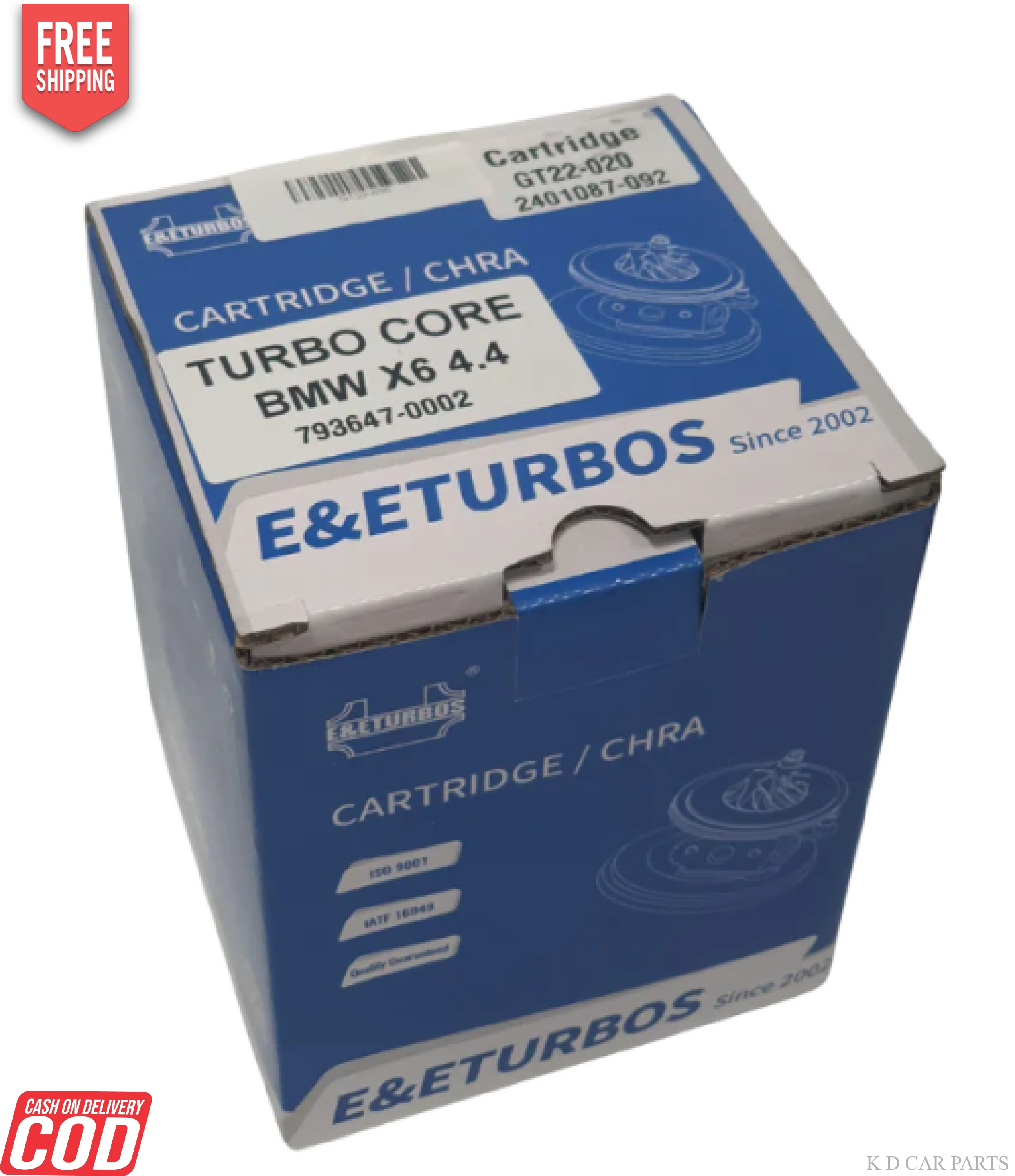 Turbo Core For Bmw X6 50 iX E71 X5 550i 750i Petrol 793647-0002 11657590598 - Image 7