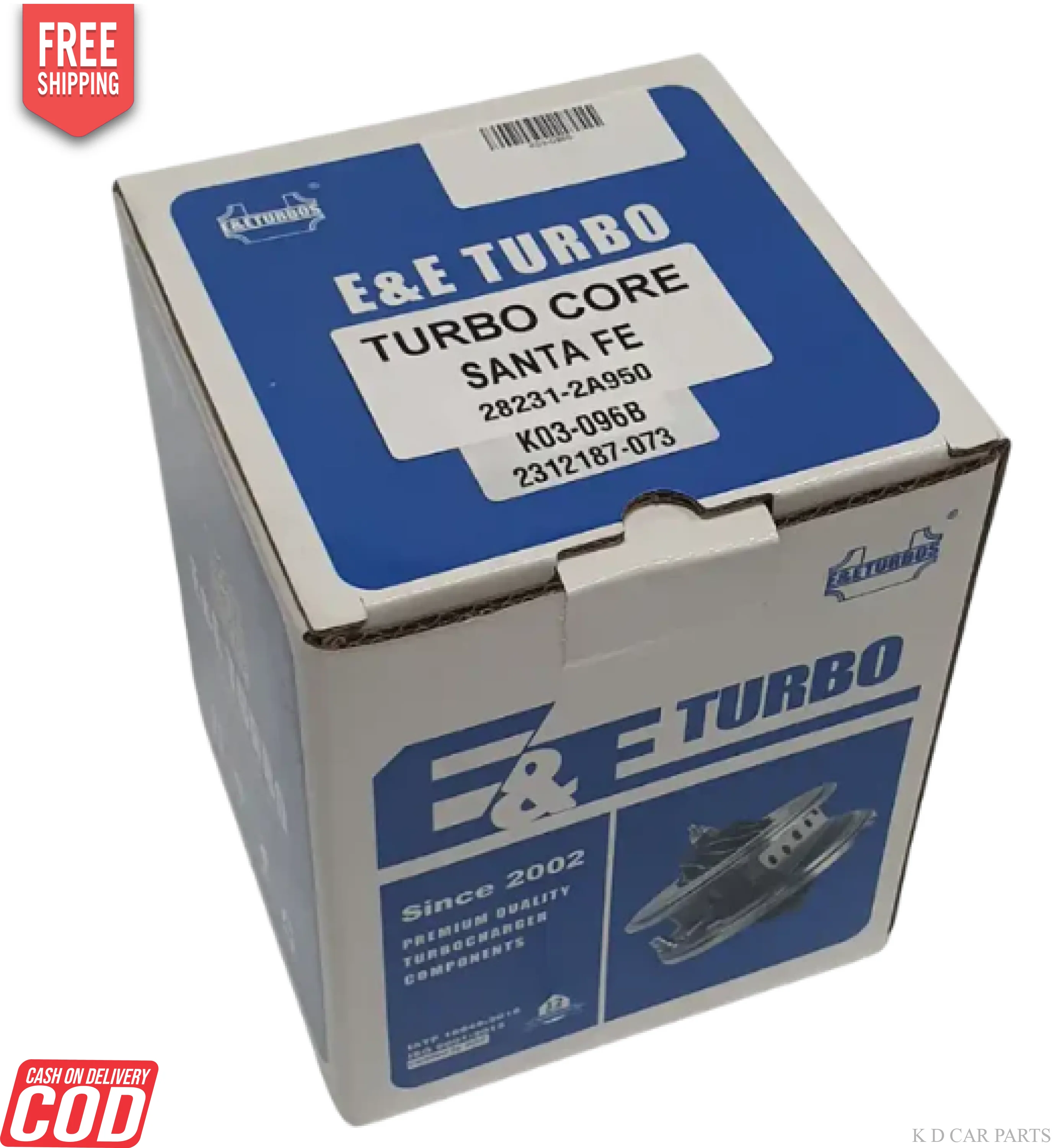 Turbo Core For Hyundai Santa Fe 28231-2F950 53039700652 - Image 5