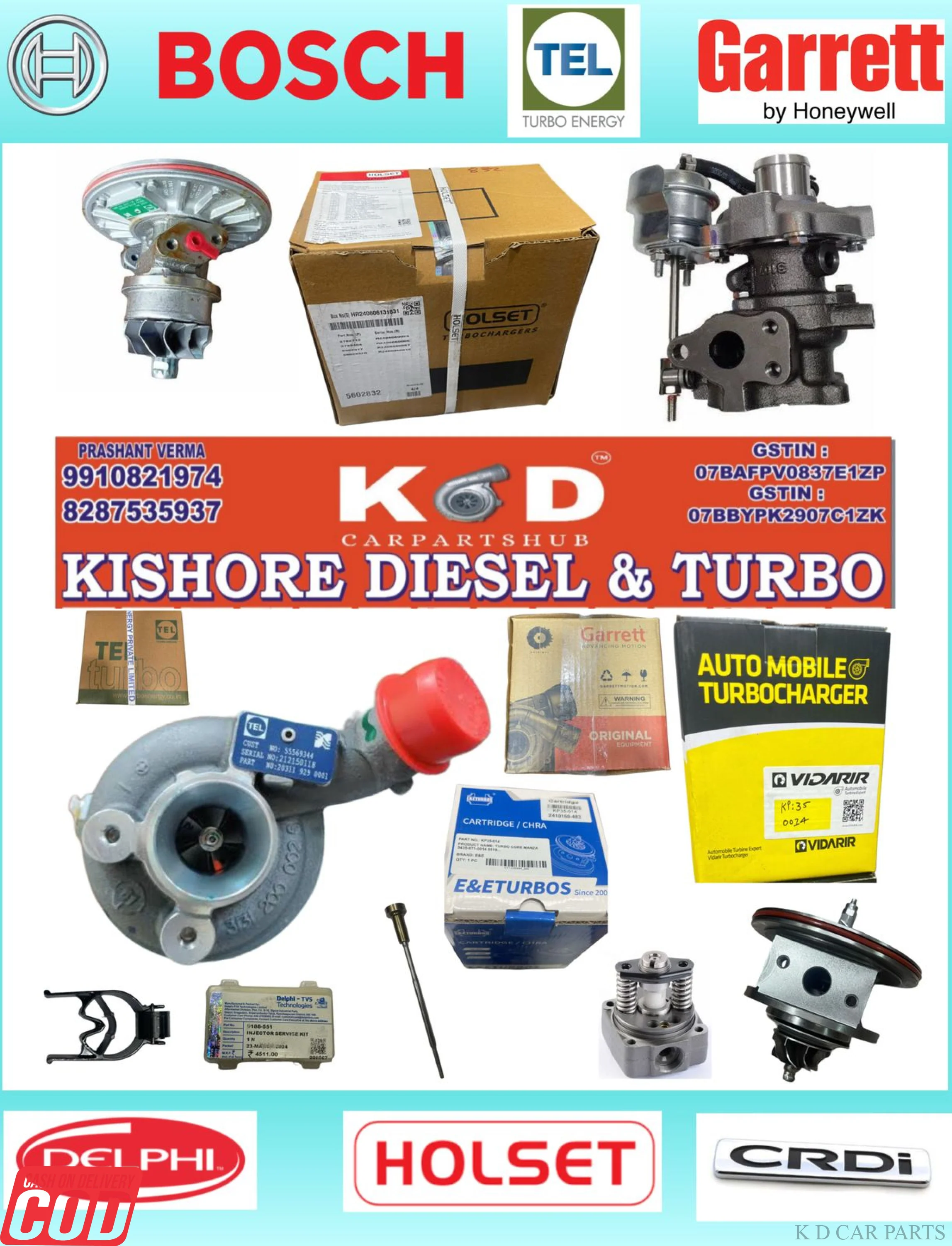 Turbocharger Assembly For HE250WG 5554134 Holset - Image 6